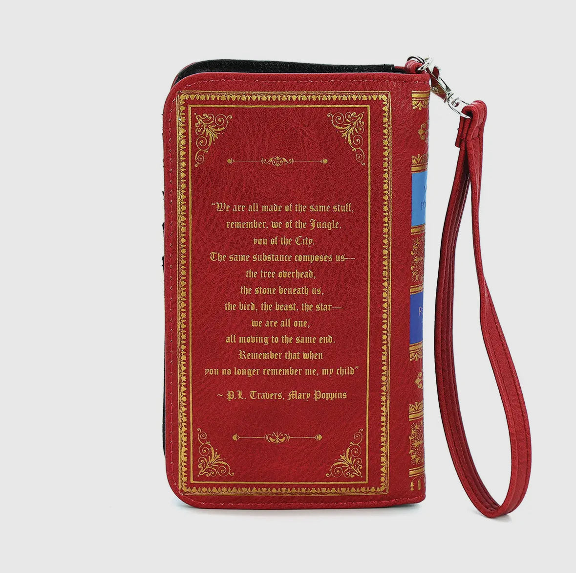 Mary Poppins Book Wallet Red