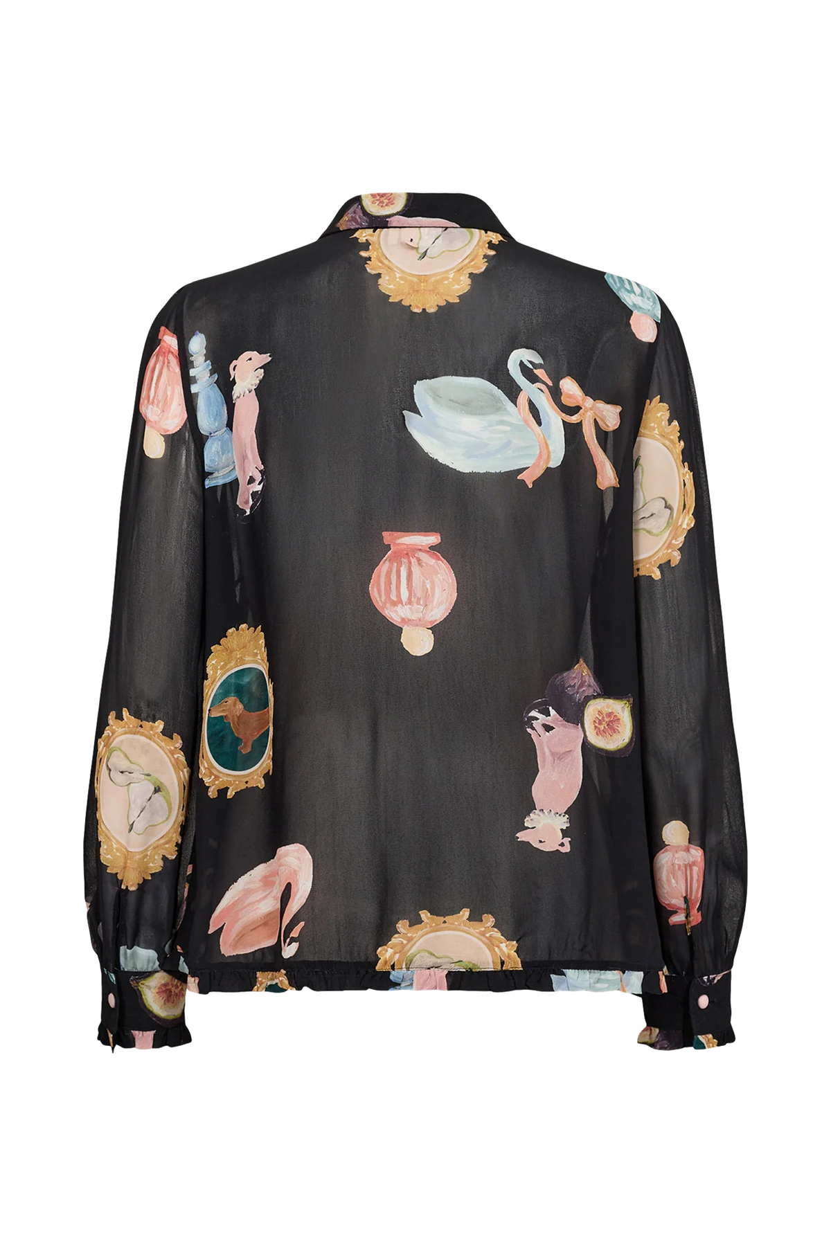 NUOPHELIA SHIRT - Caviar