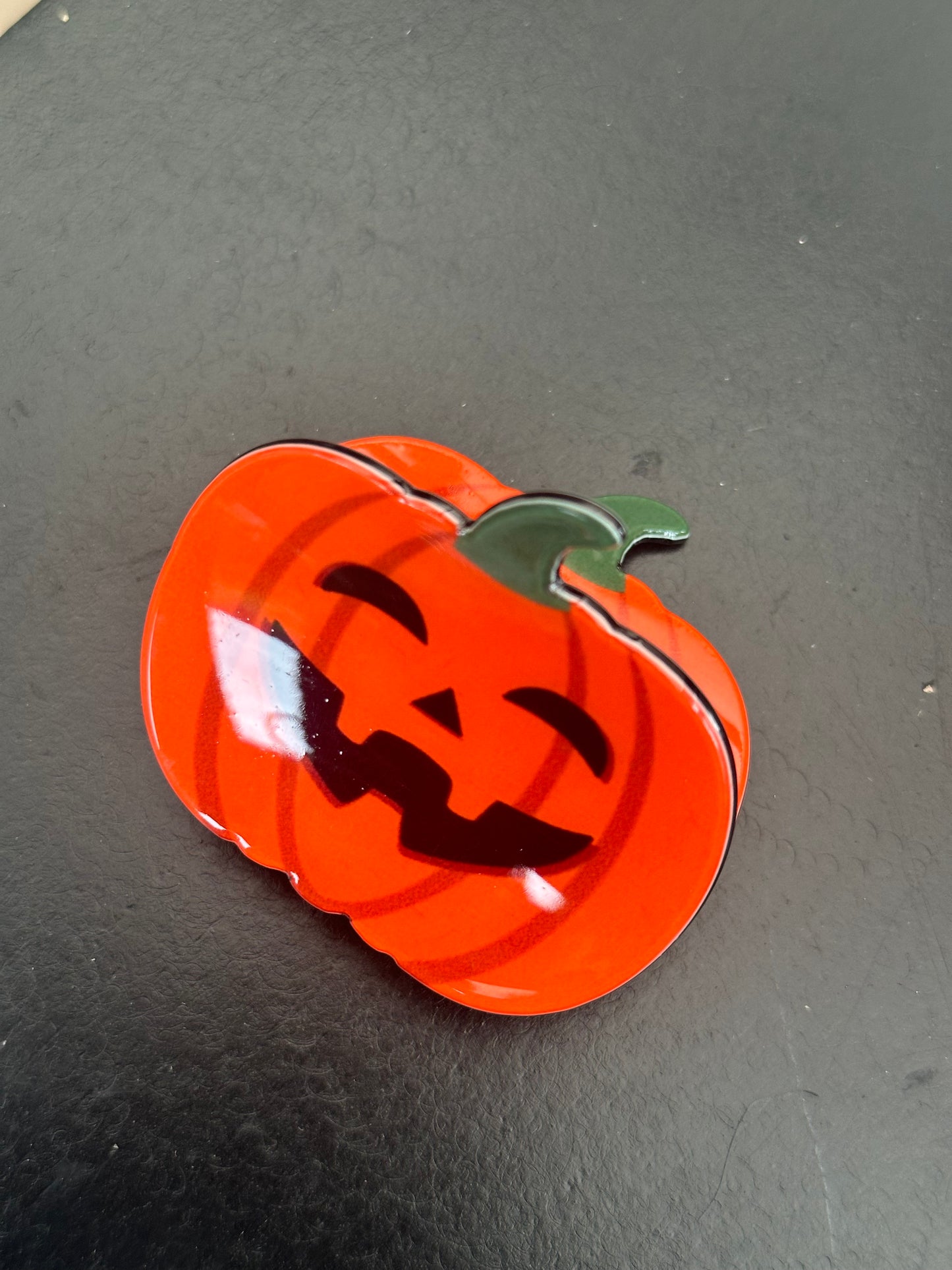 Pumpkin Hair Claw