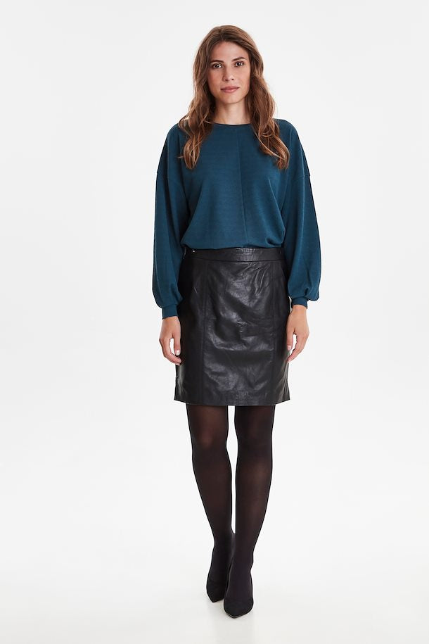 *Frgaleather Skirt in Black*
