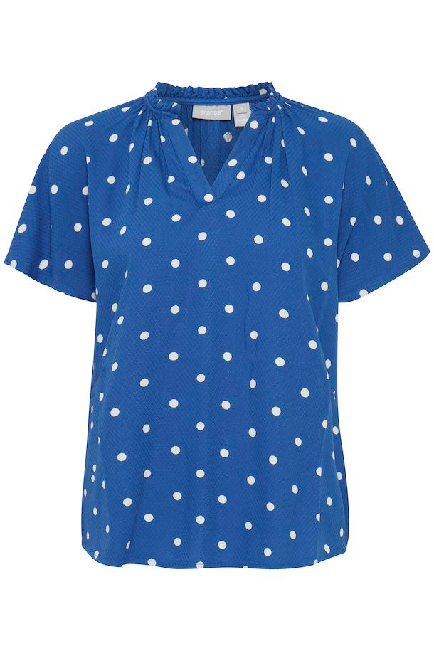 Frkamma Blue Spotty Blouse