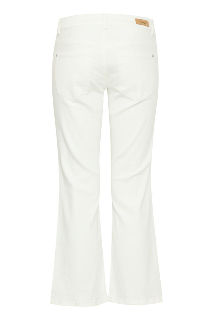 Frwinner Tessa White Denim Cullotte Jeans
