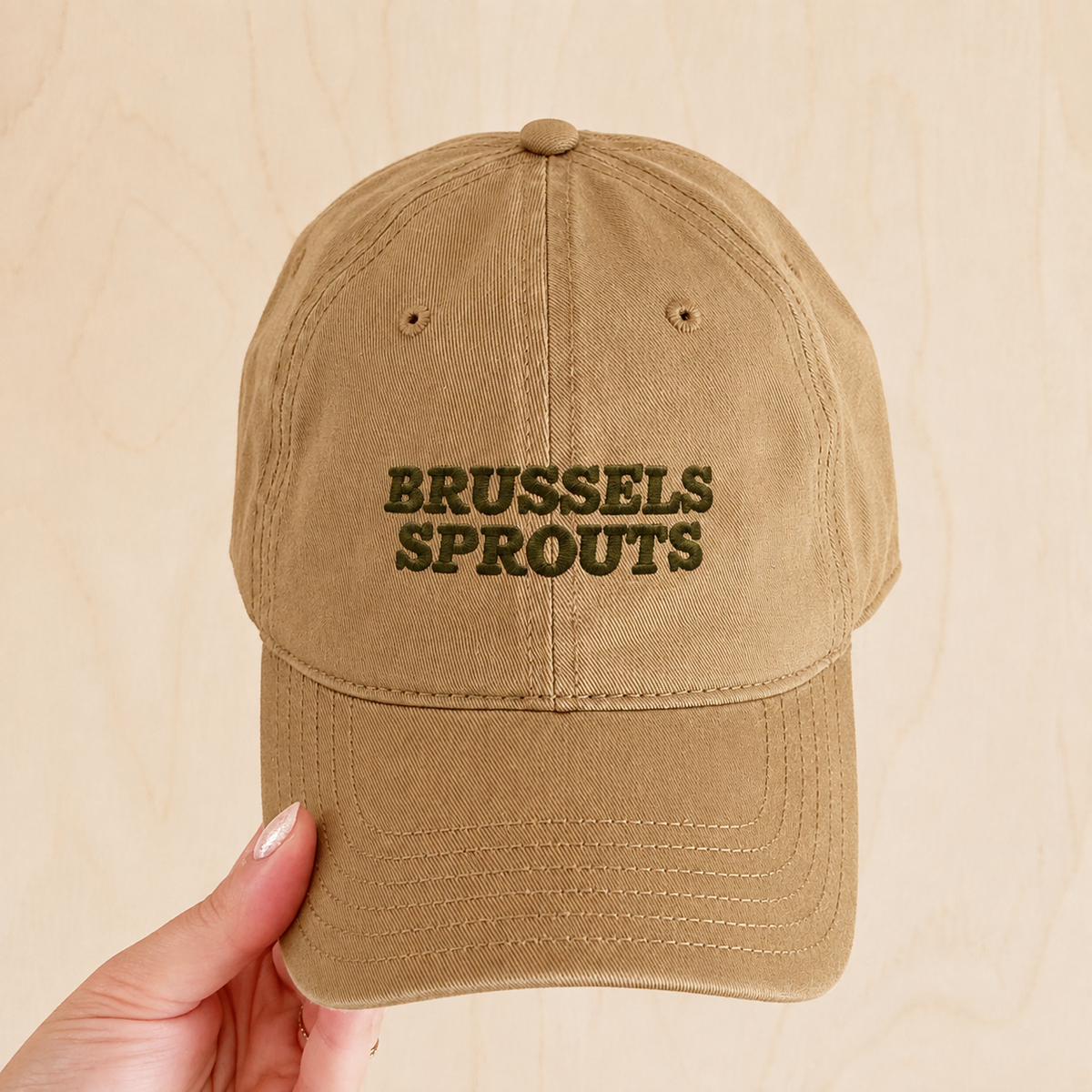 Brussels Sprouts - Cotton Baseball Cap