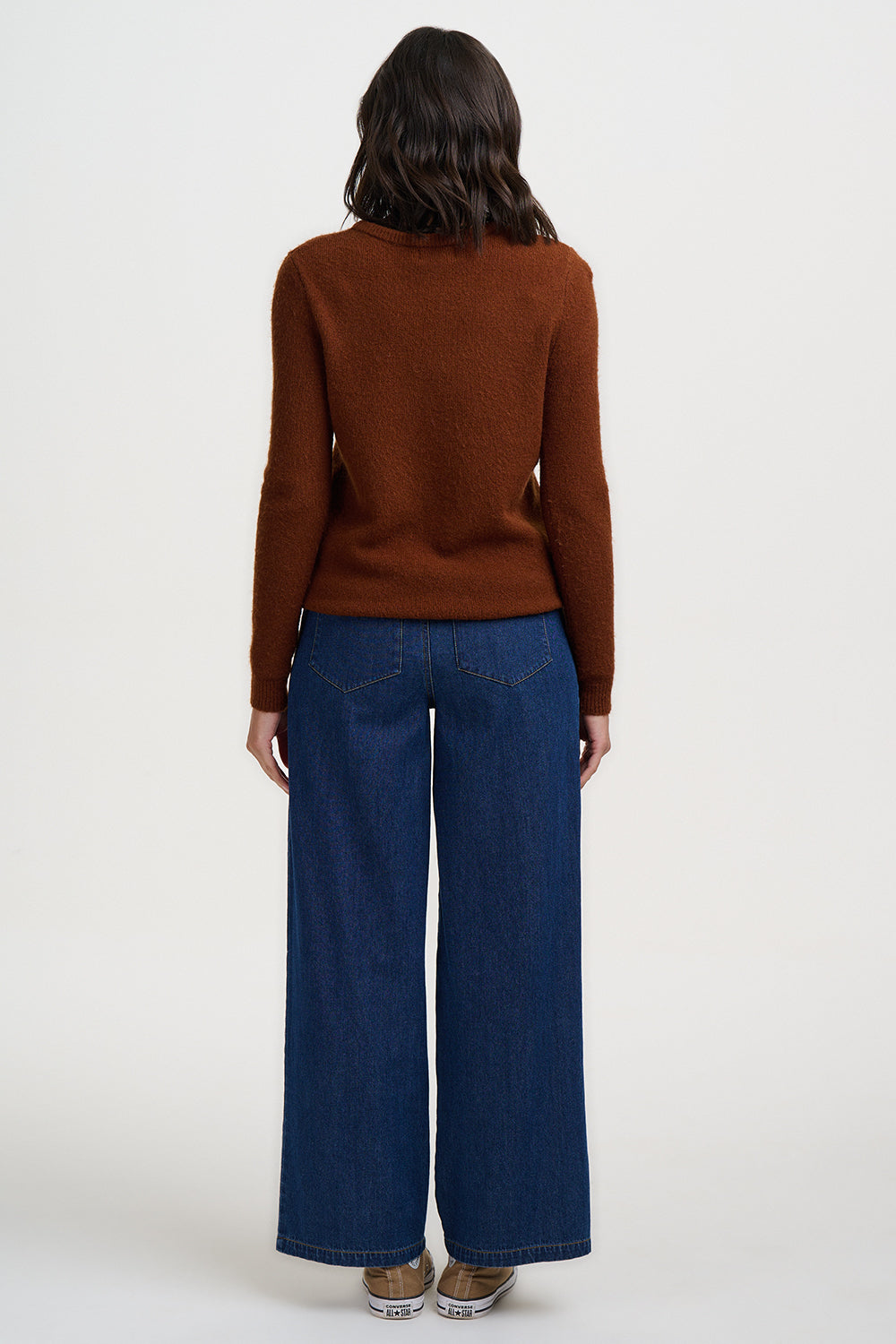 Kia Jumper - Brown, Vintage Baby Deer