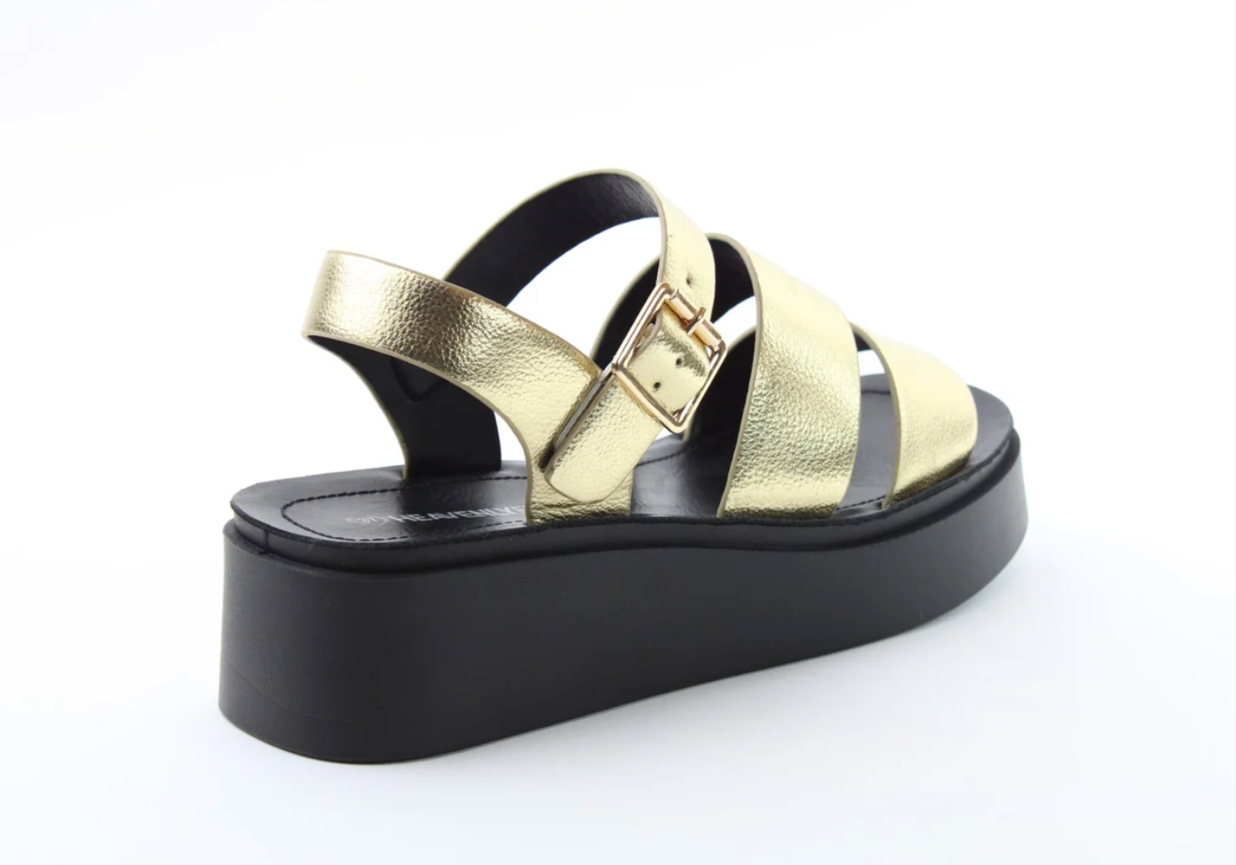 Swale Gold Chunky Sandals