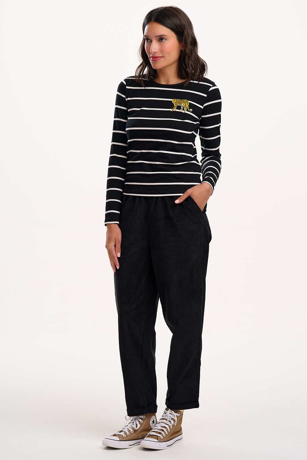 Vonnie Trousers - Black Cord