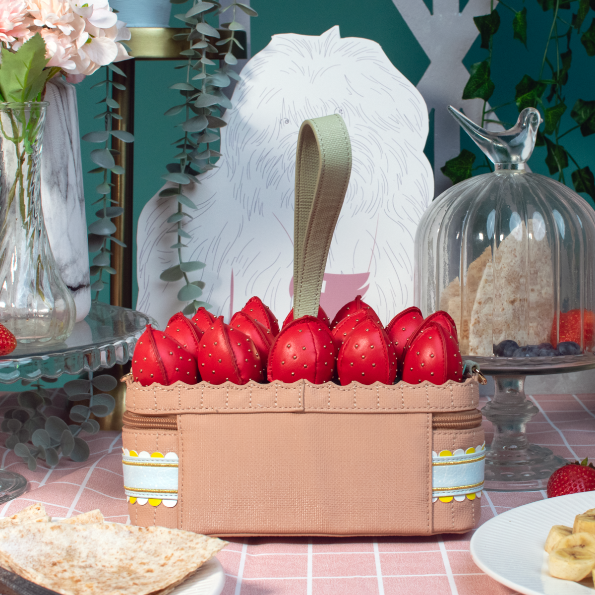 La Petite Creperie Strawberry Tarte Bag