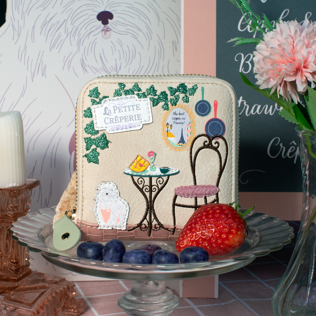 La Petite Creperie Square Wallet
