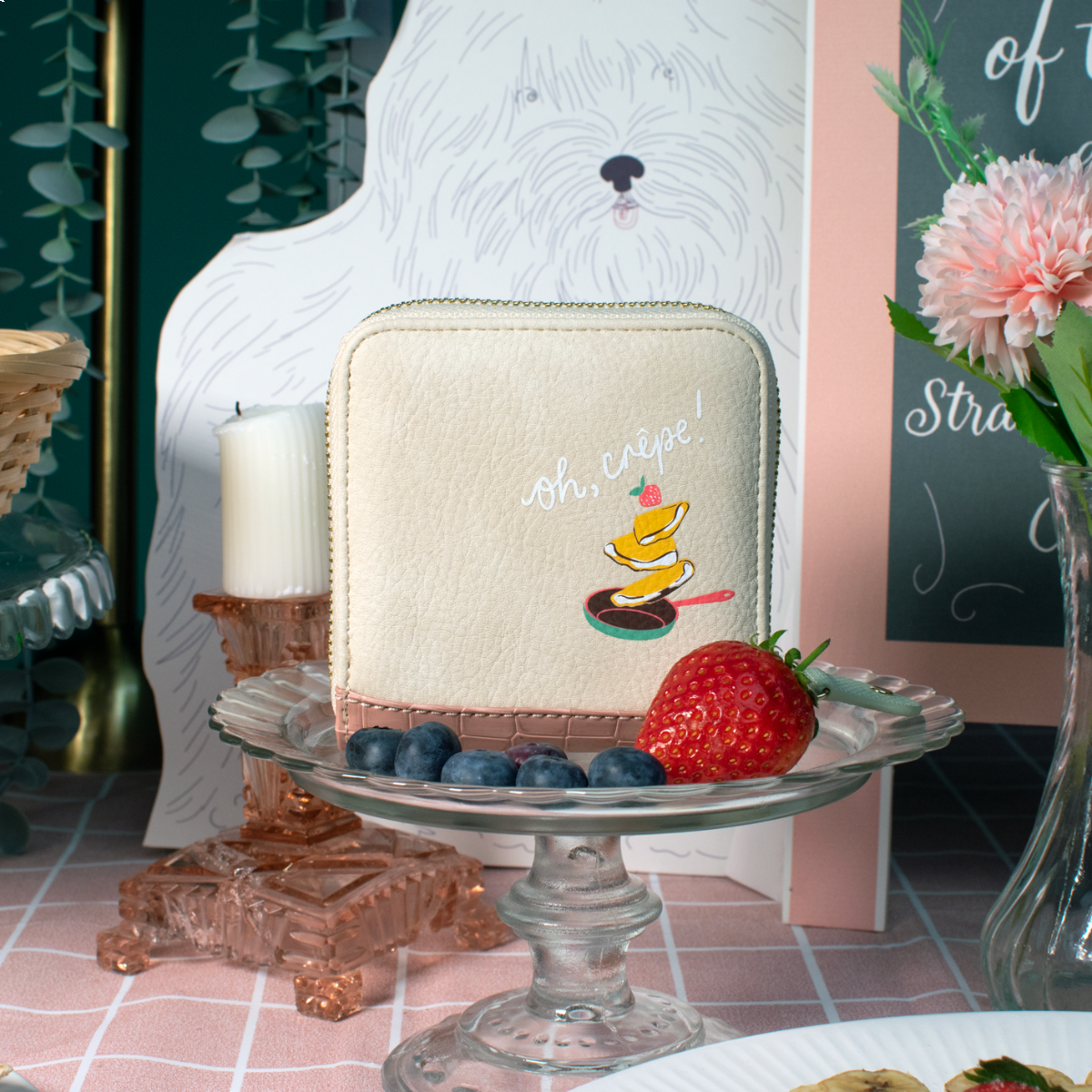 La Petite Creperie Square Wallet