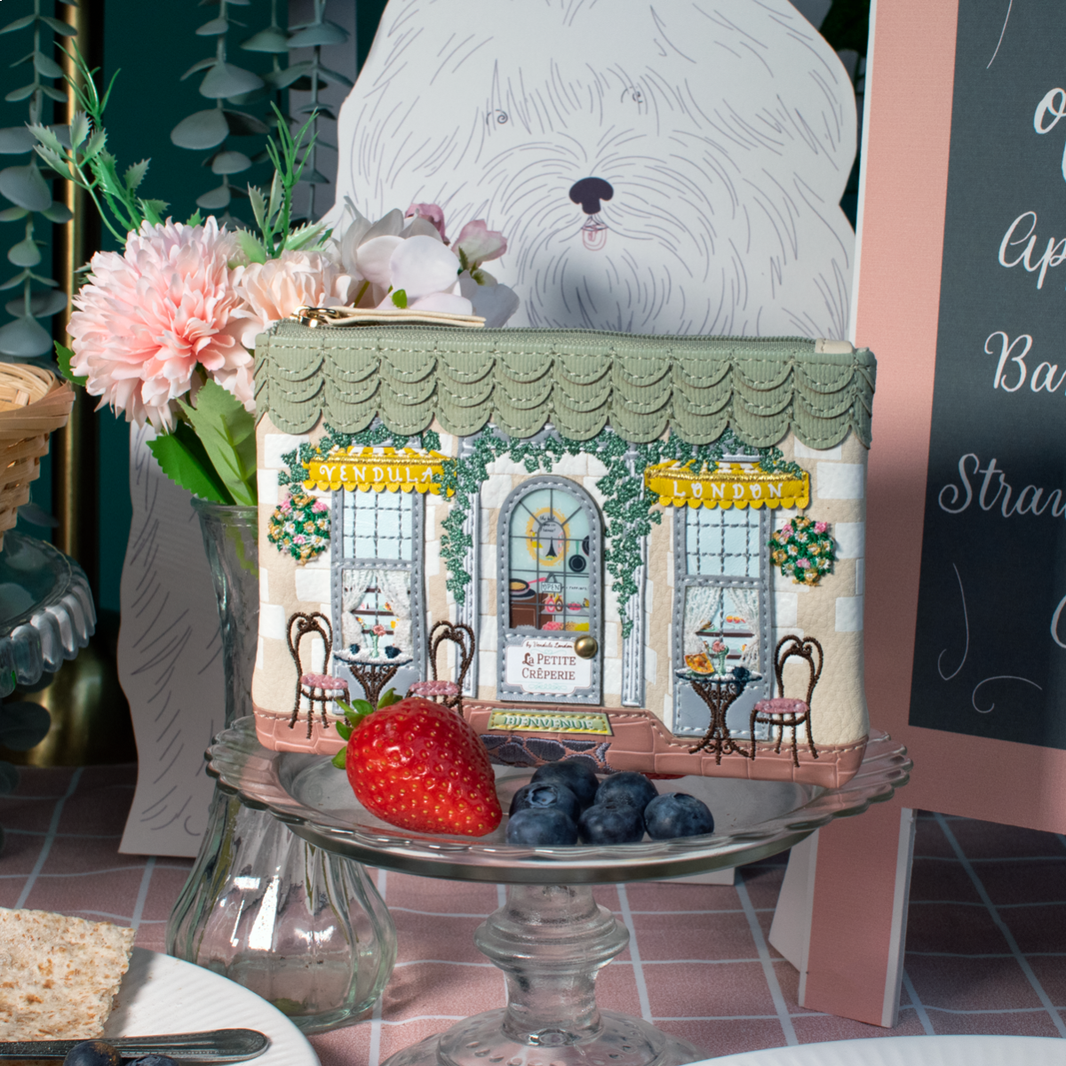 La Petite Creperie Zipper Coin Purse