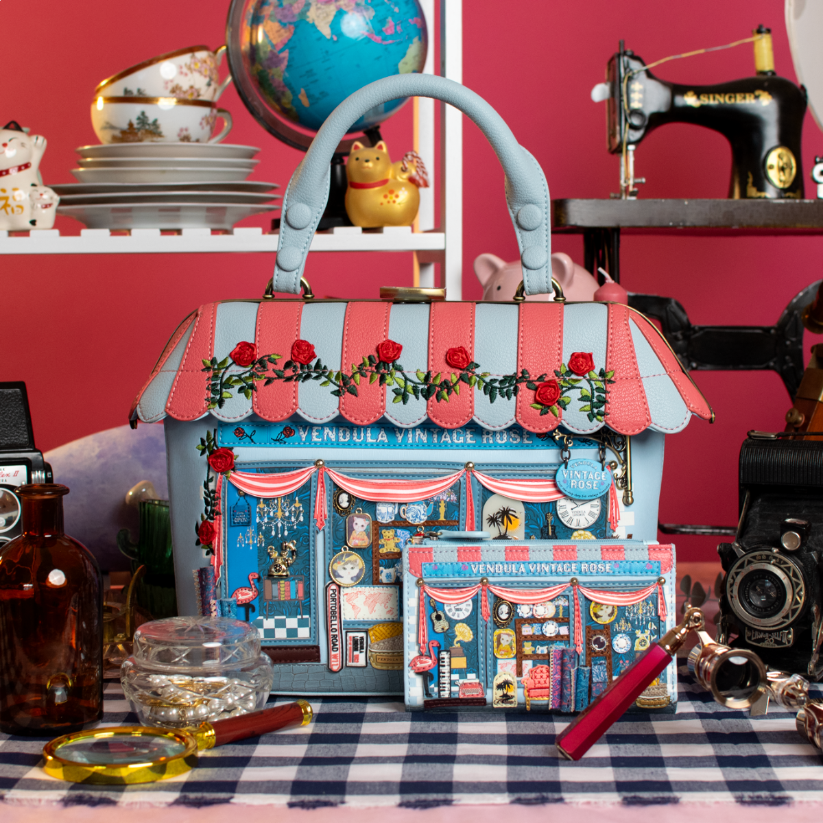 Vendula Vintage Rose Grab Bag