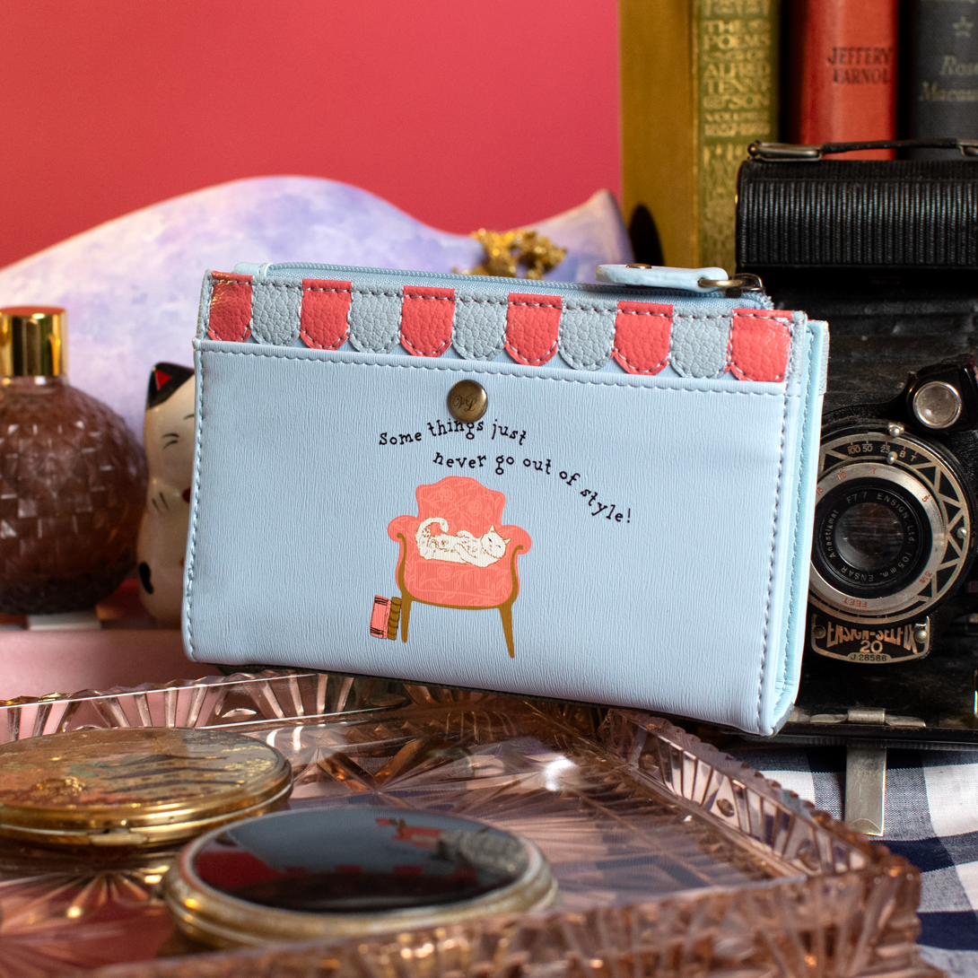 Vendula Vintage Rose Compact Folding Wallet