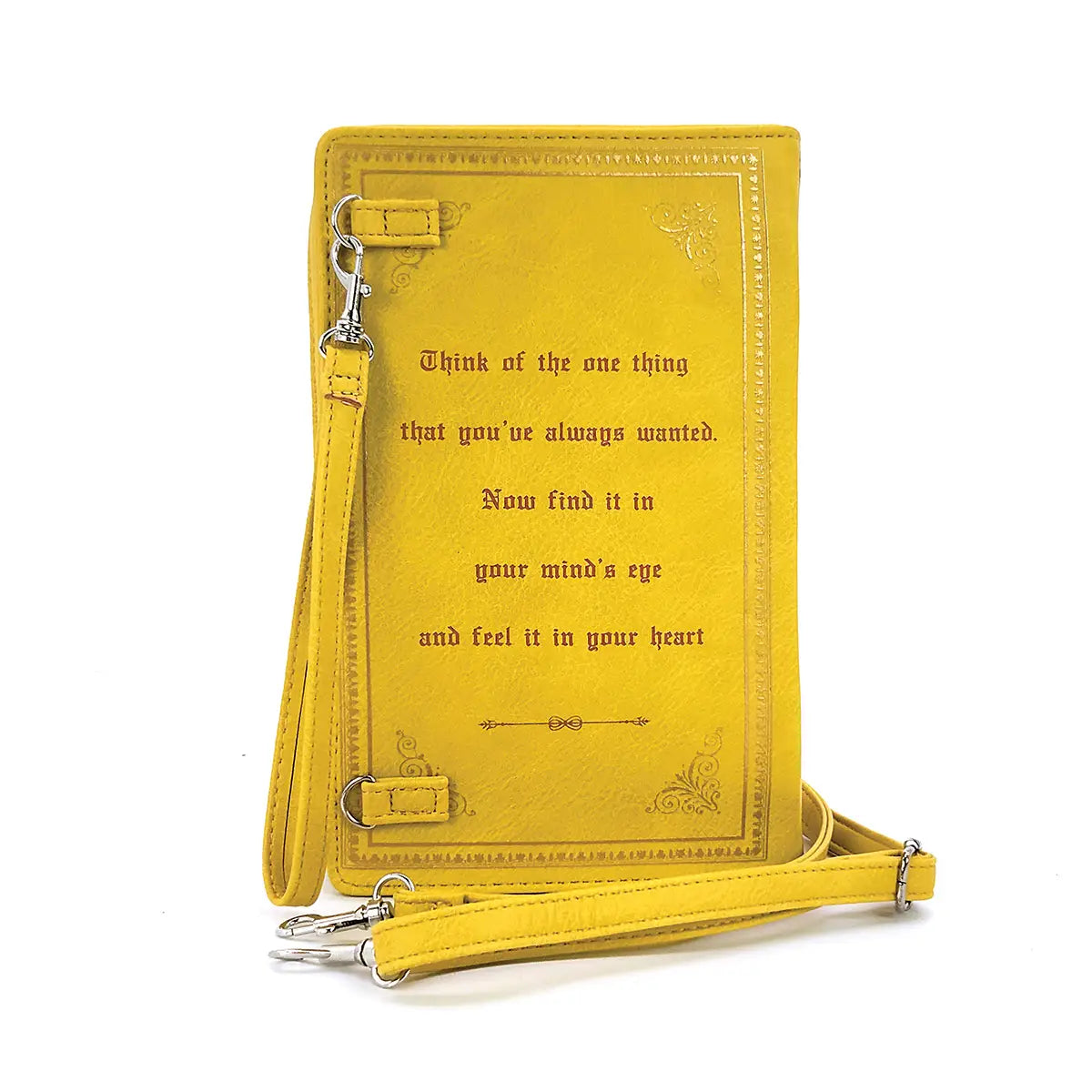 Beauty and the Beast Book Clutch Cross Body Bag