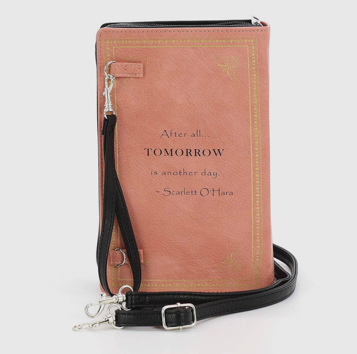 Gone with the Wind Book Clutch Cross Body Bag