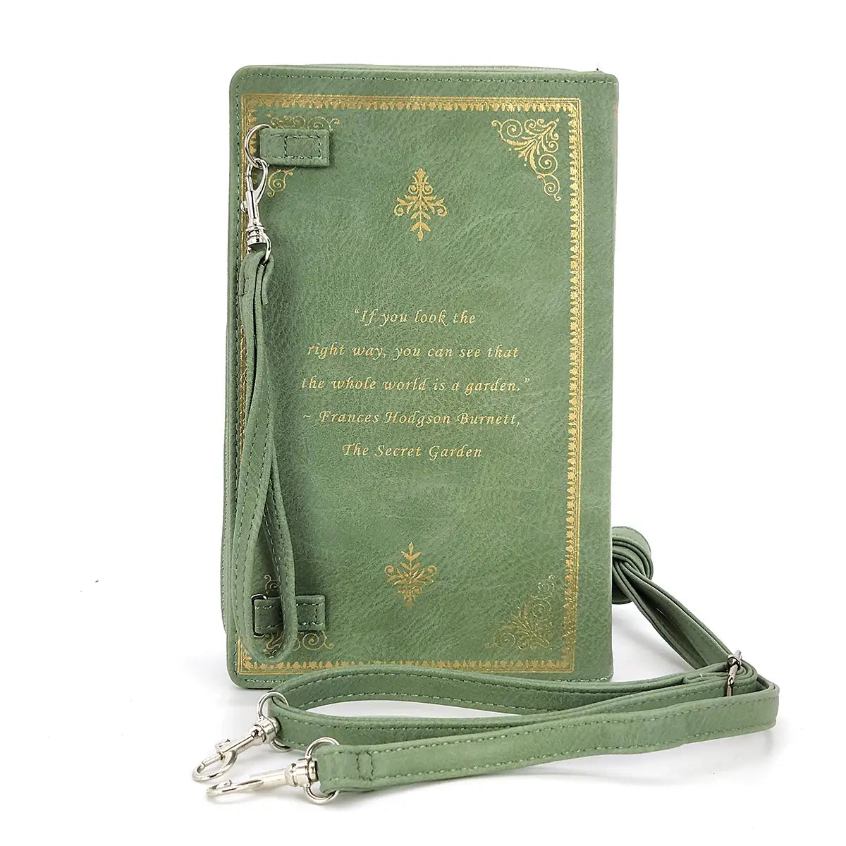 The Secret Garden Vintage Book Clutch Bag