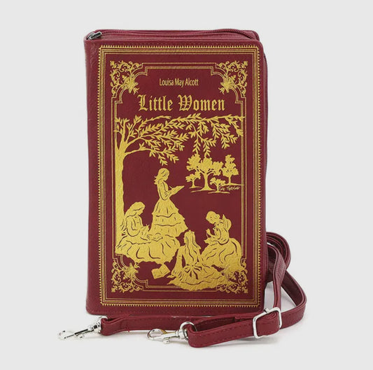 Little Women Book Clutch / Crossbody Bag