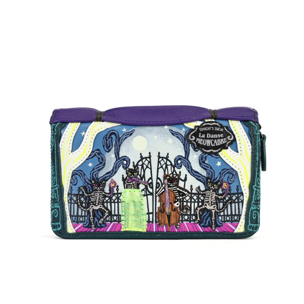 Haunted Theatre Medium Ziparound Wallet