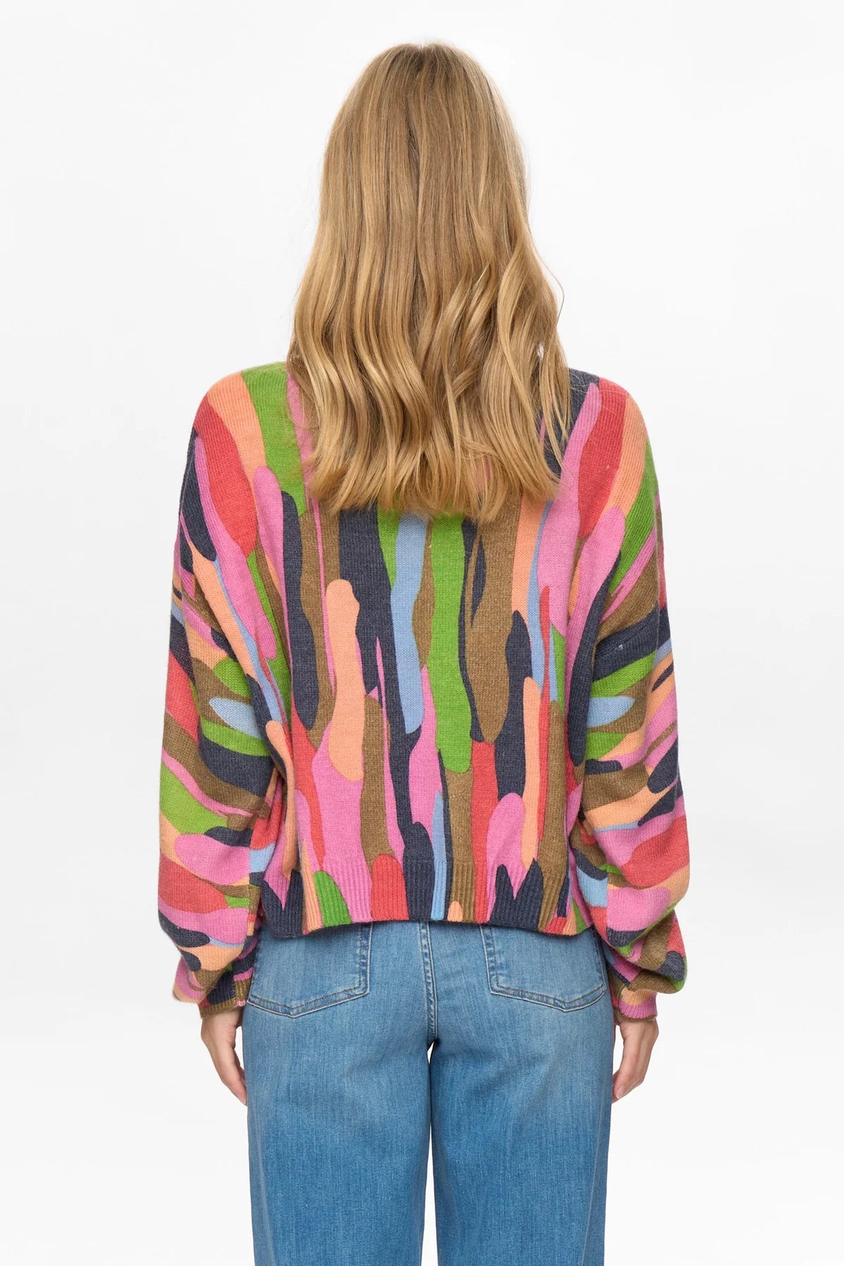 NUAMARA PULLOVER - Cayenne Rainbow Jumper