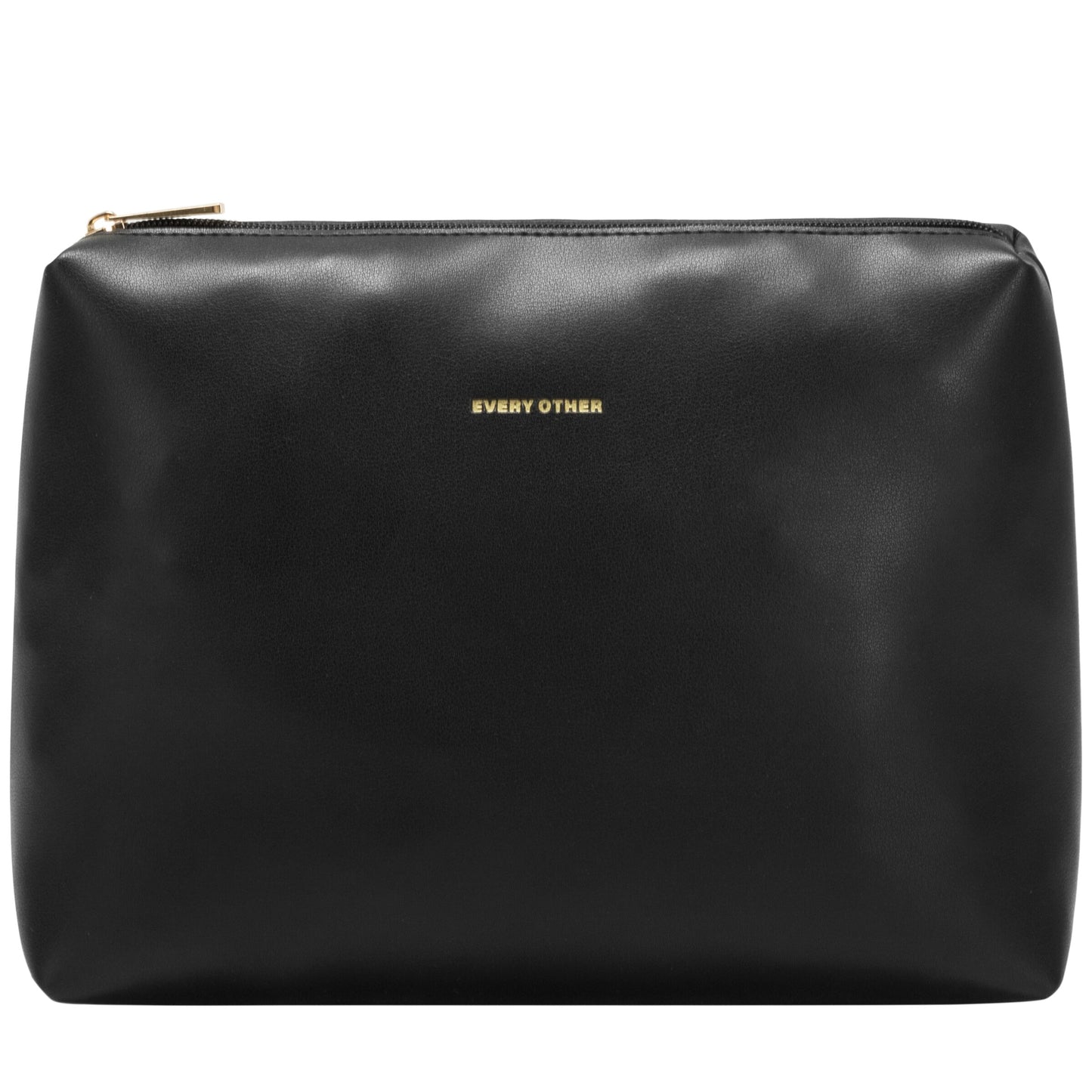 Large Straw Tote Bag - Black