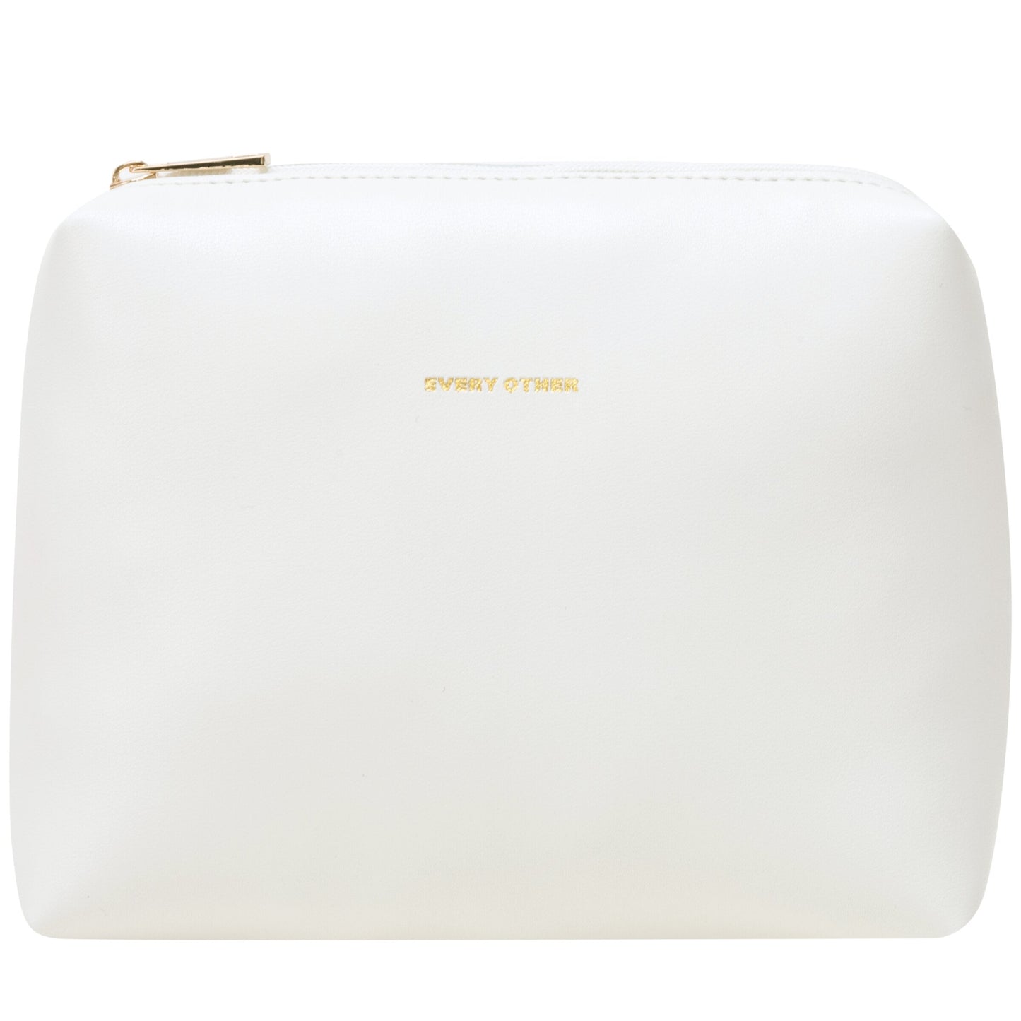 Straw Grab Bag - White