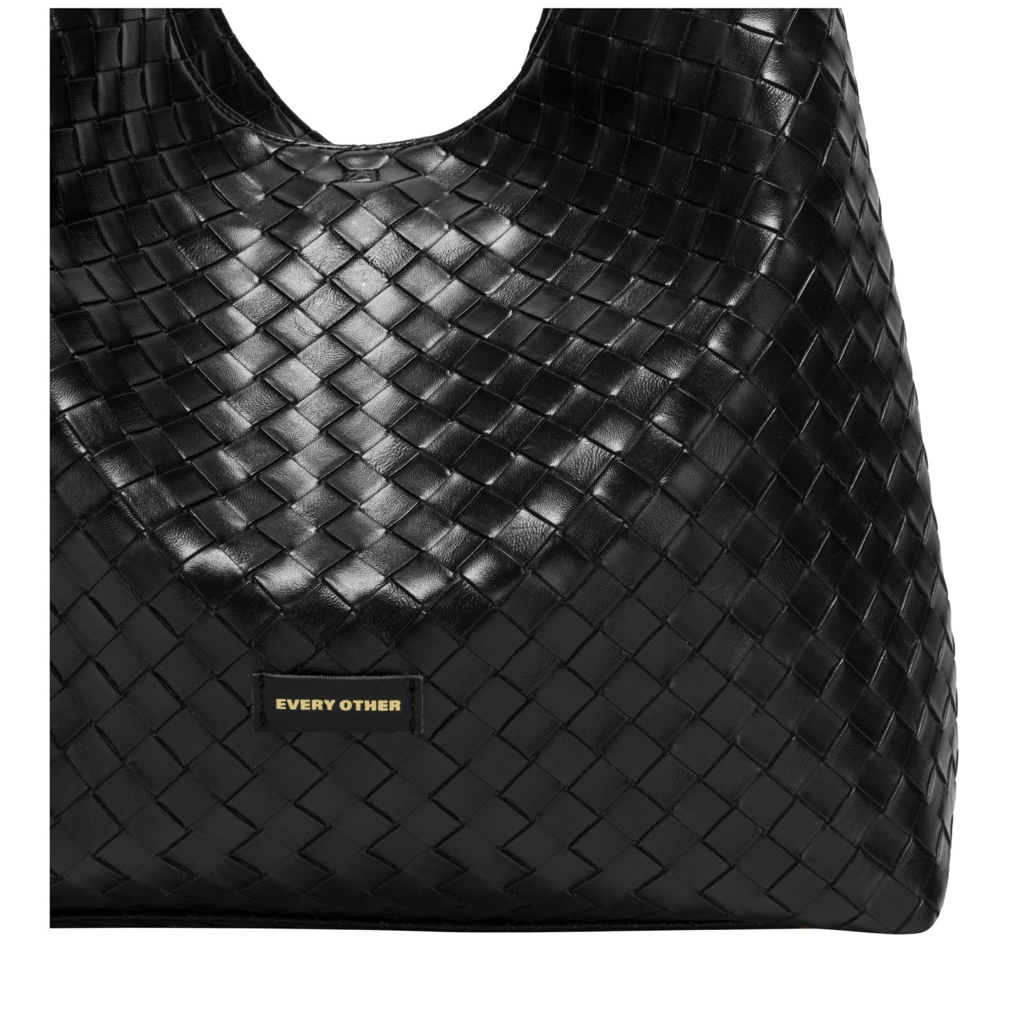 Single Strap Shoulder Bag - Black