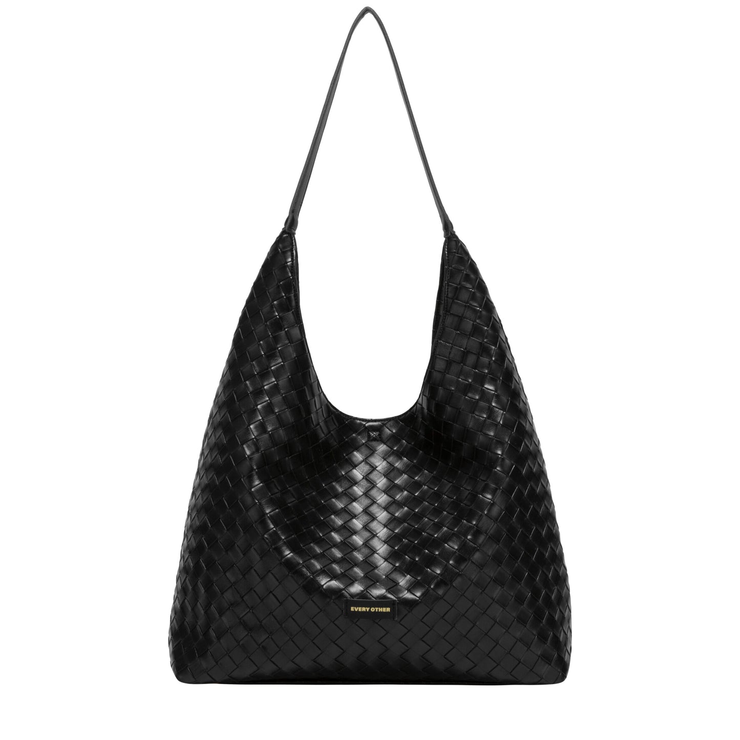 Single Strap Shoulder Bag - Black