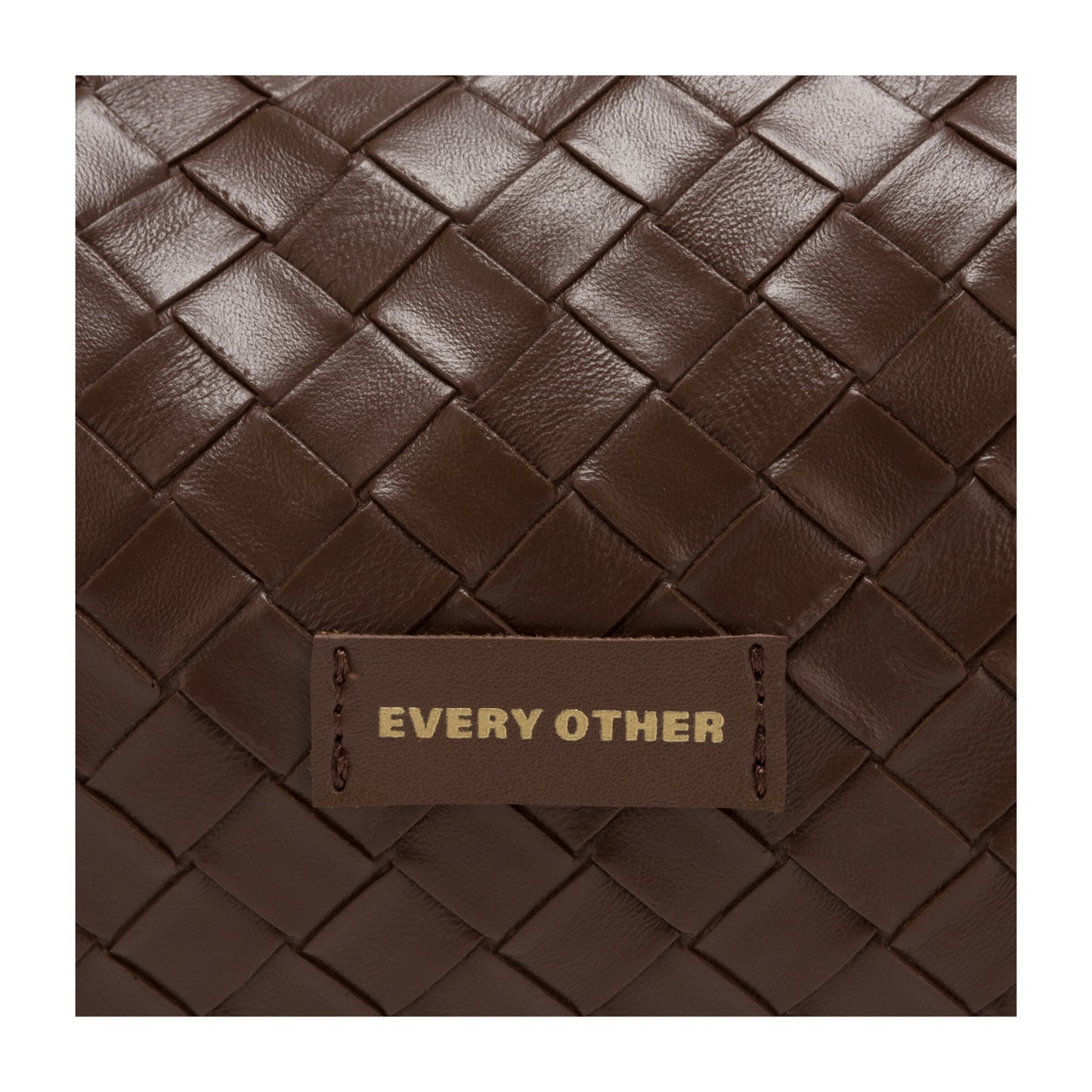 A Line Shoulder Bag - Brown