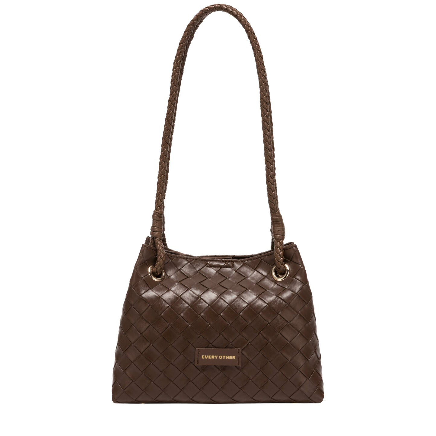 A Line Shoulder Bag - Brown