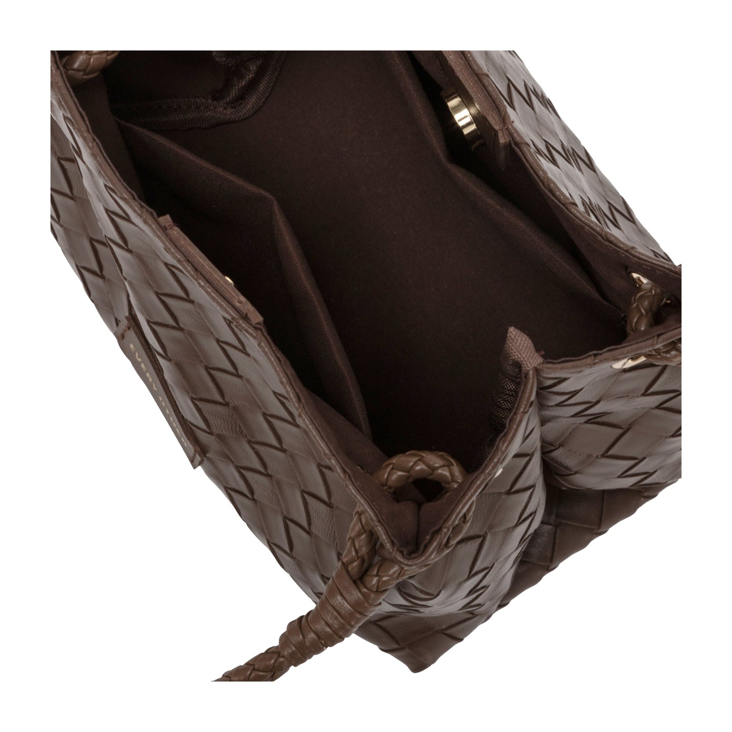A Line Shoulder Bag - Brown