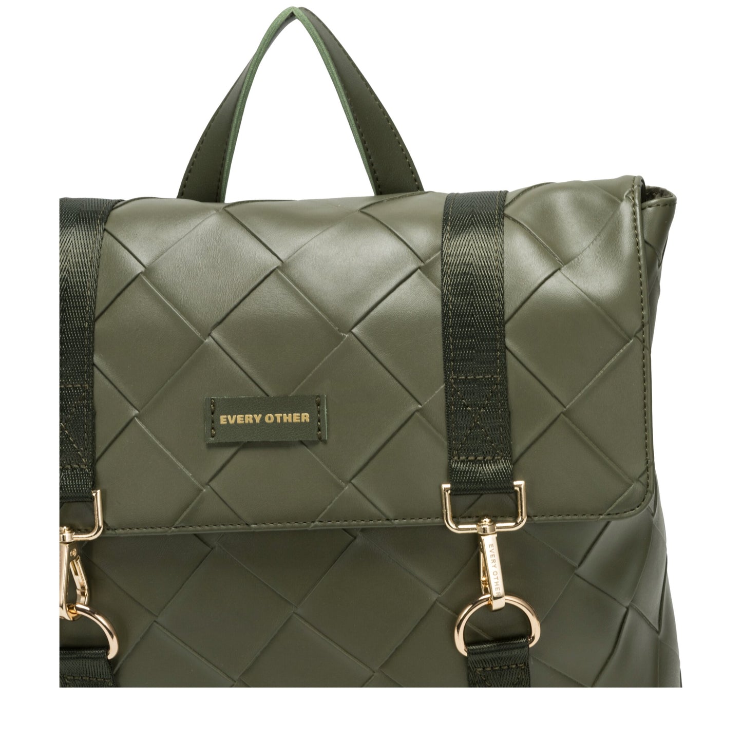 Backpack - Khaki Woven