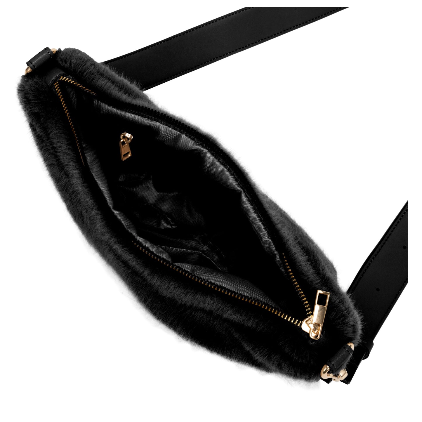 Scoop Cross Body Bag - Black
