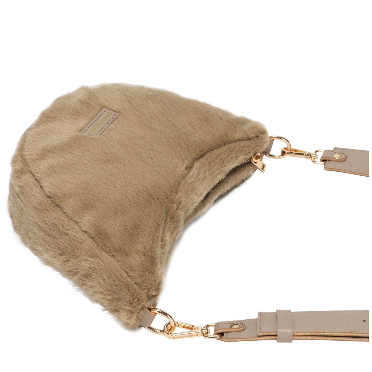 Scoop Cross Body Bag - Taupe