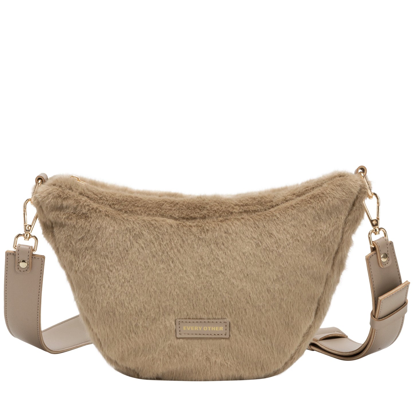 Scoop Cross Body Bag - Taupe