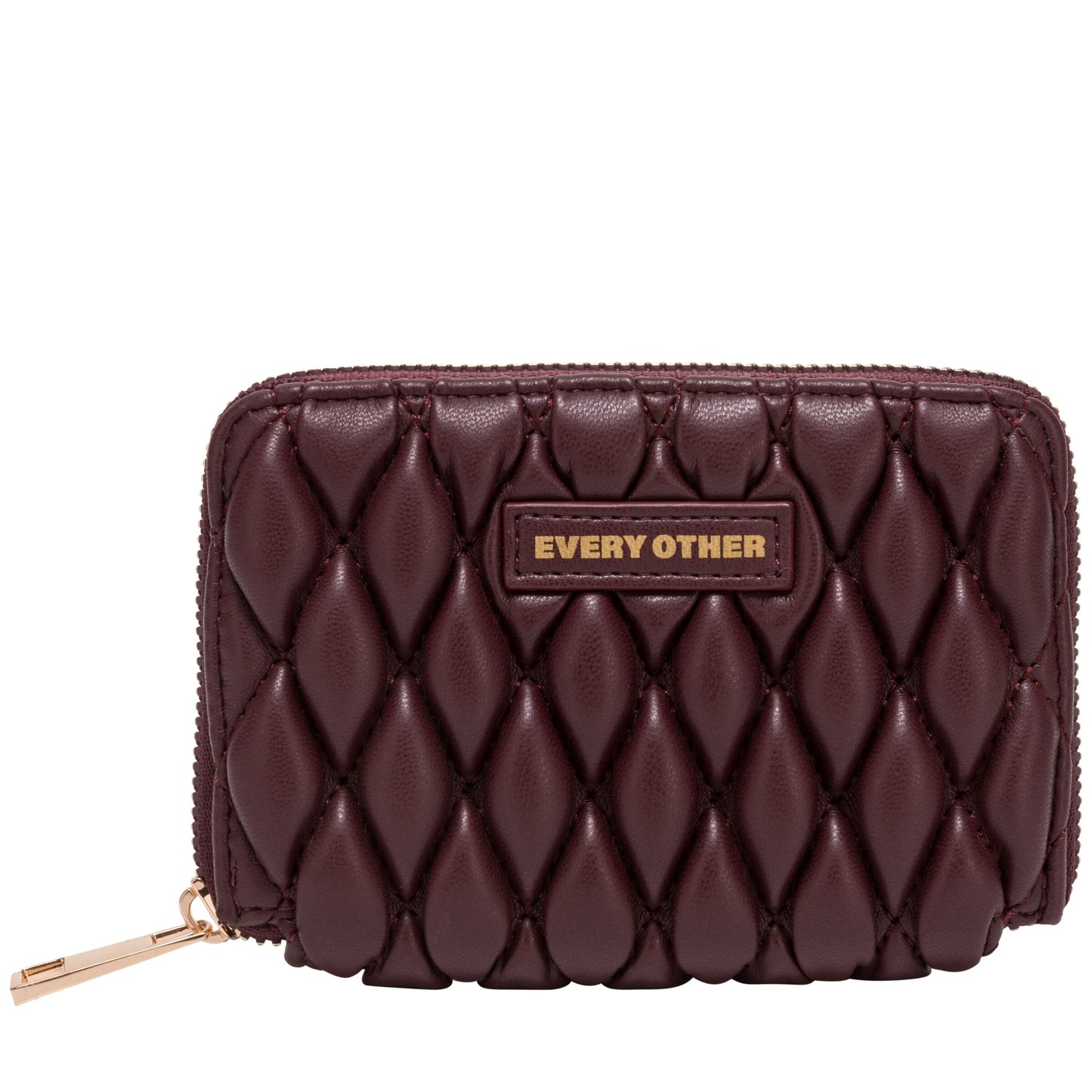 Quilted Purse - Burgundy