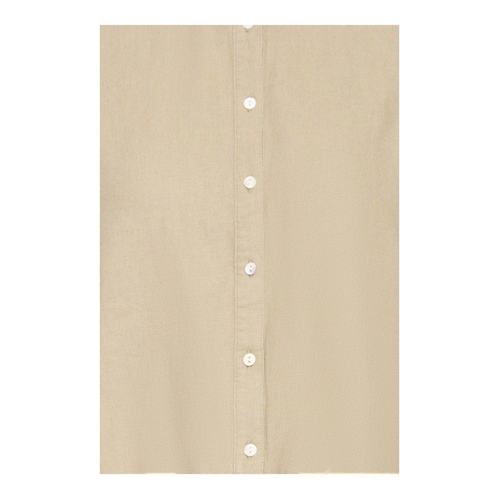 Ihlinno Tie Shirt - Beige Timber Wolf