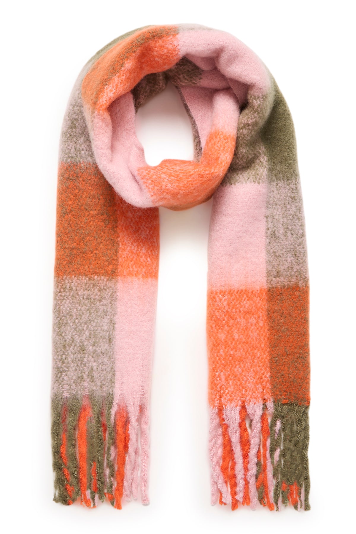 Iaagge Scarf - Tangerine Tango