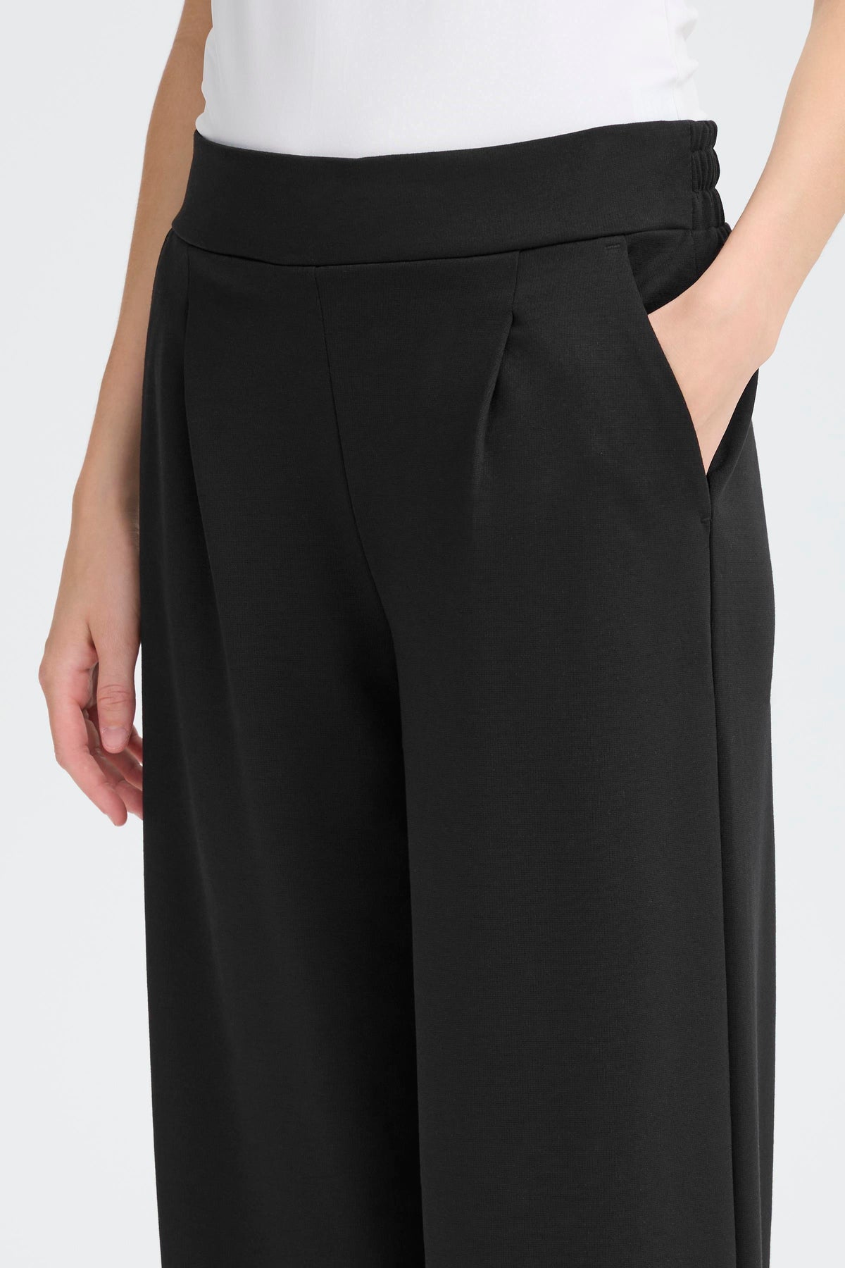Ihkate Sus Long Wide Pants - Black