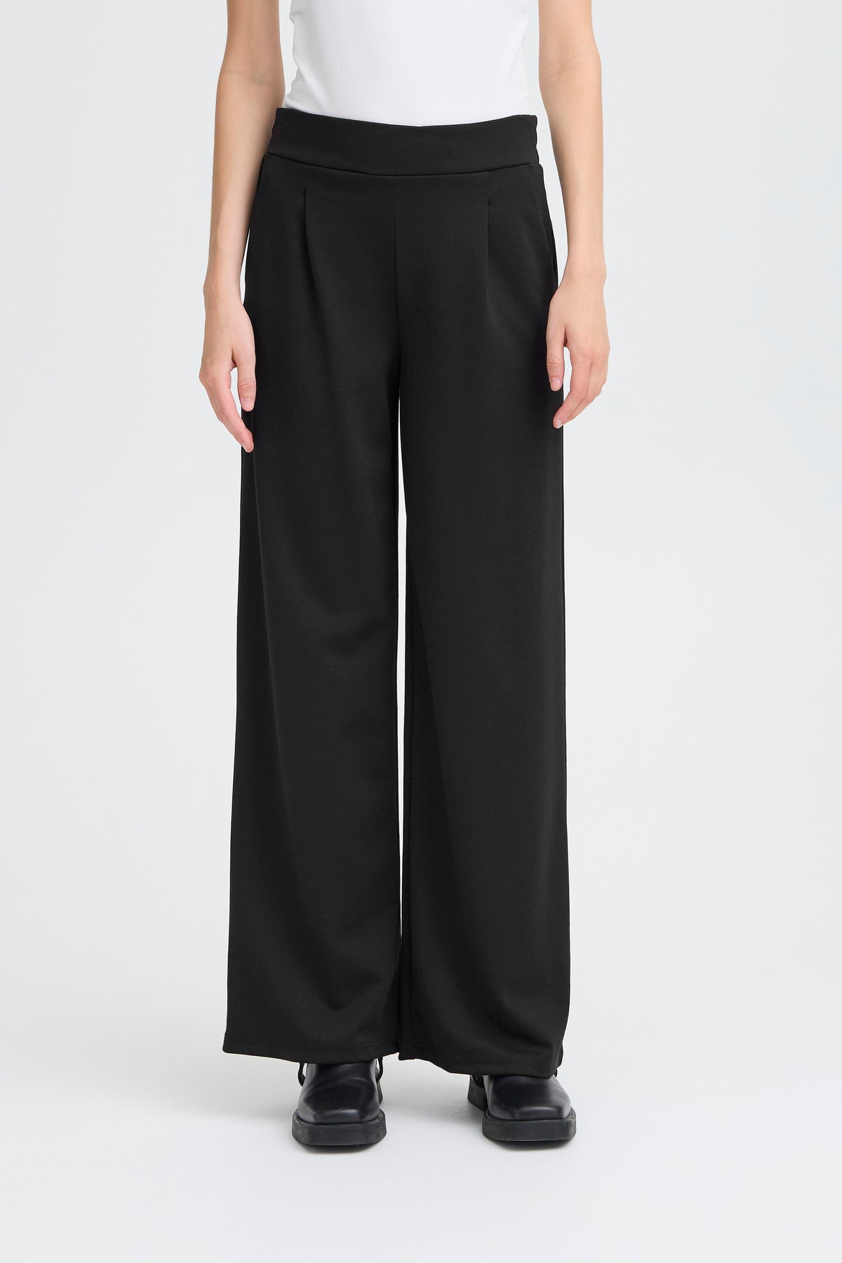 Ihkate Sus Long Wide Pants - Black