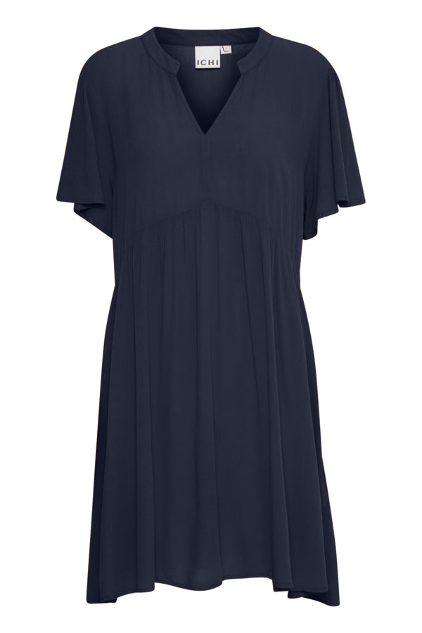 Ihmarrakech Short Sleeve Dress Total Eclipse