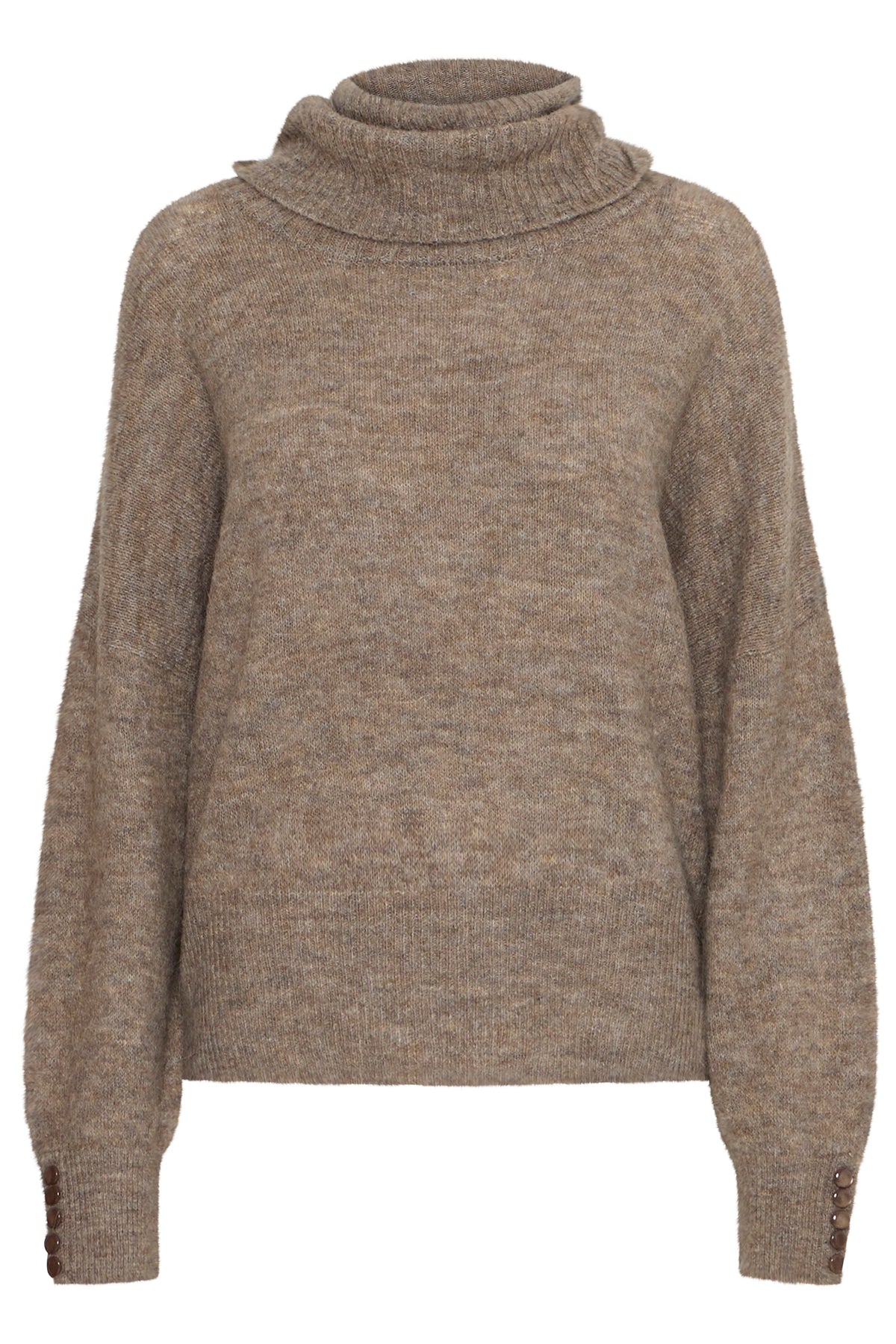 Ihkamara Rollneck Jumper - Fungi