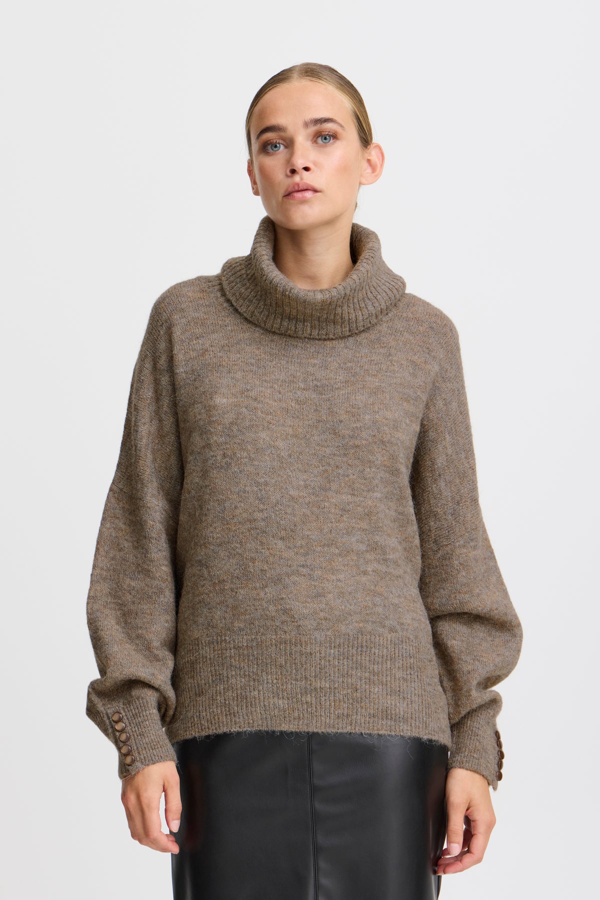 Ihkamara Rollneck Jumper - Fungi