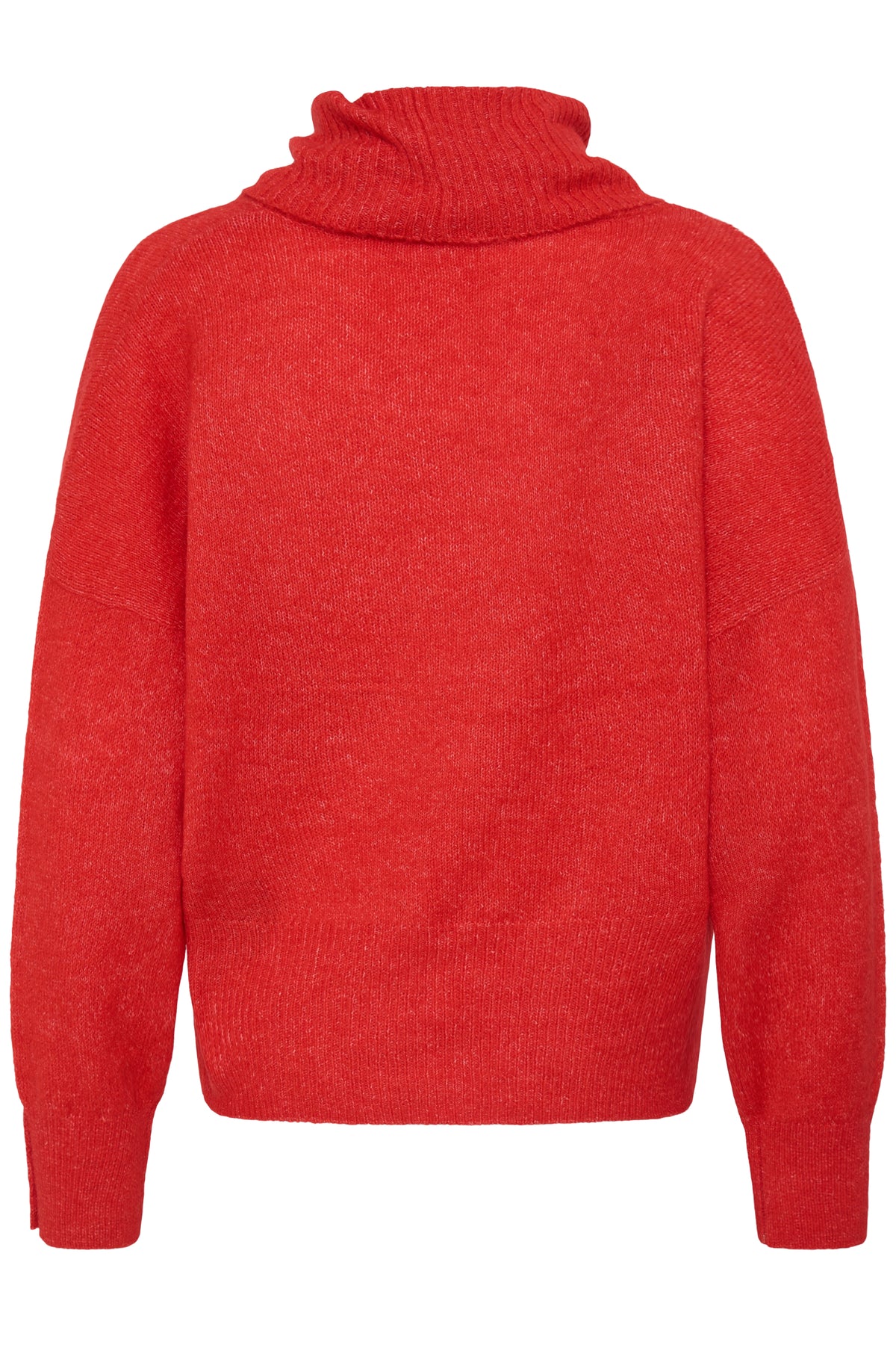 Ihkamara Rollneck Jumper - Poinsettia Red
