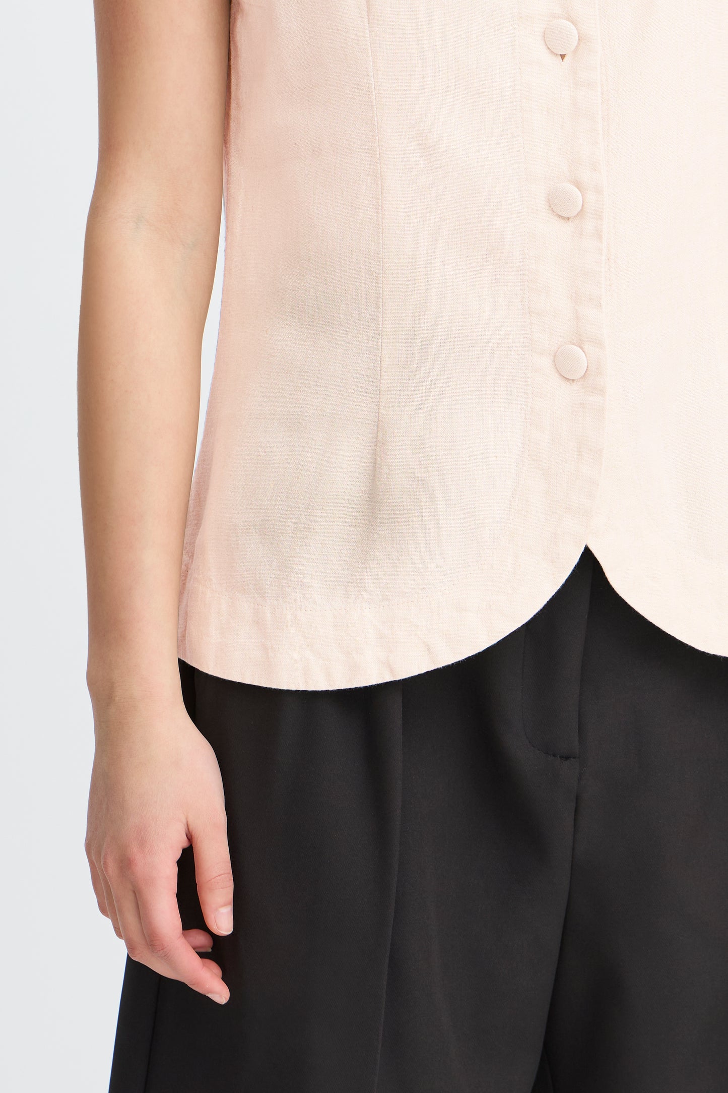 Ihlinno Waistcoat - Cream