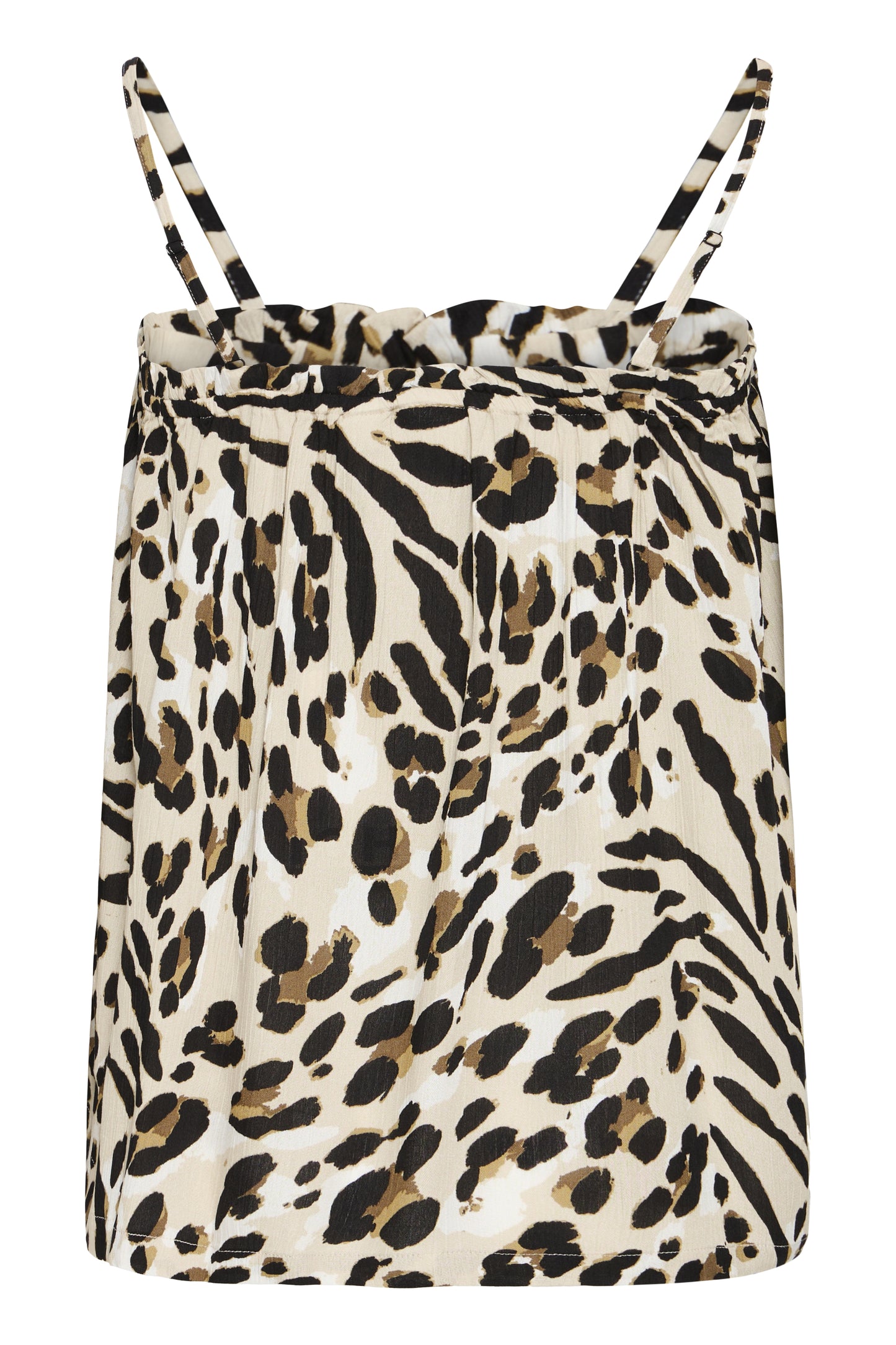 Ihmarrakech Top - Brown Leopard Strppy