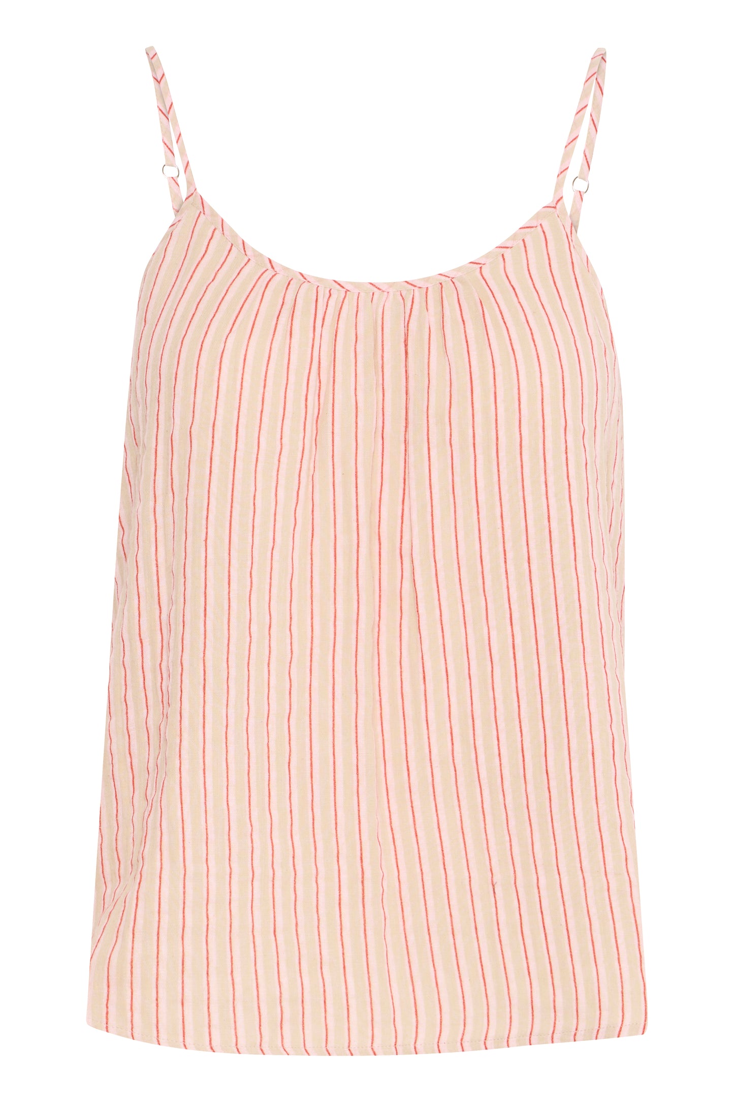 Iafoxa Top - Light Lilac Stripe