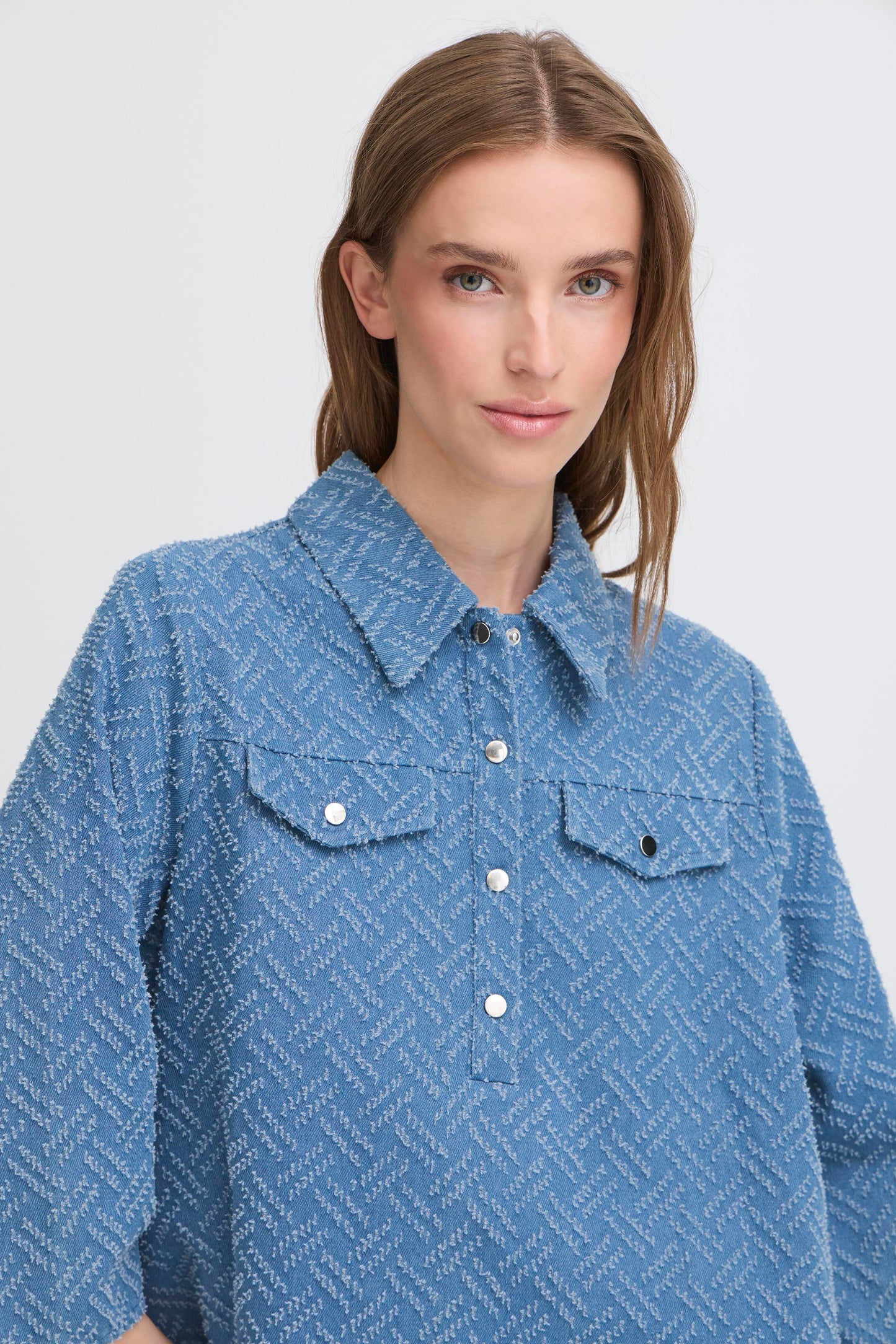 Ihxalani Dress - Denim