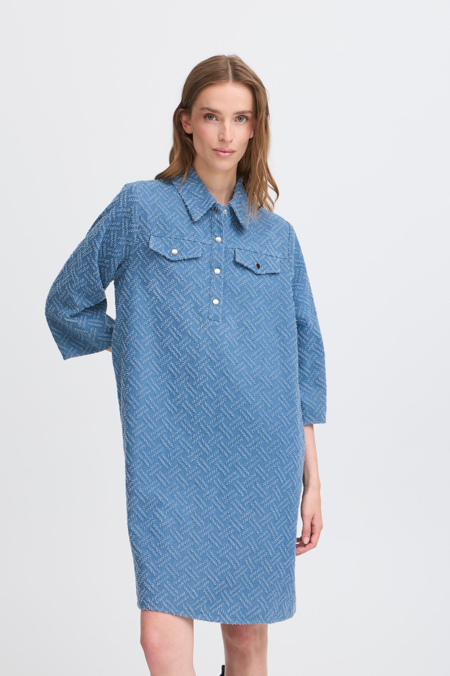 Ihxalani Dress - Denim