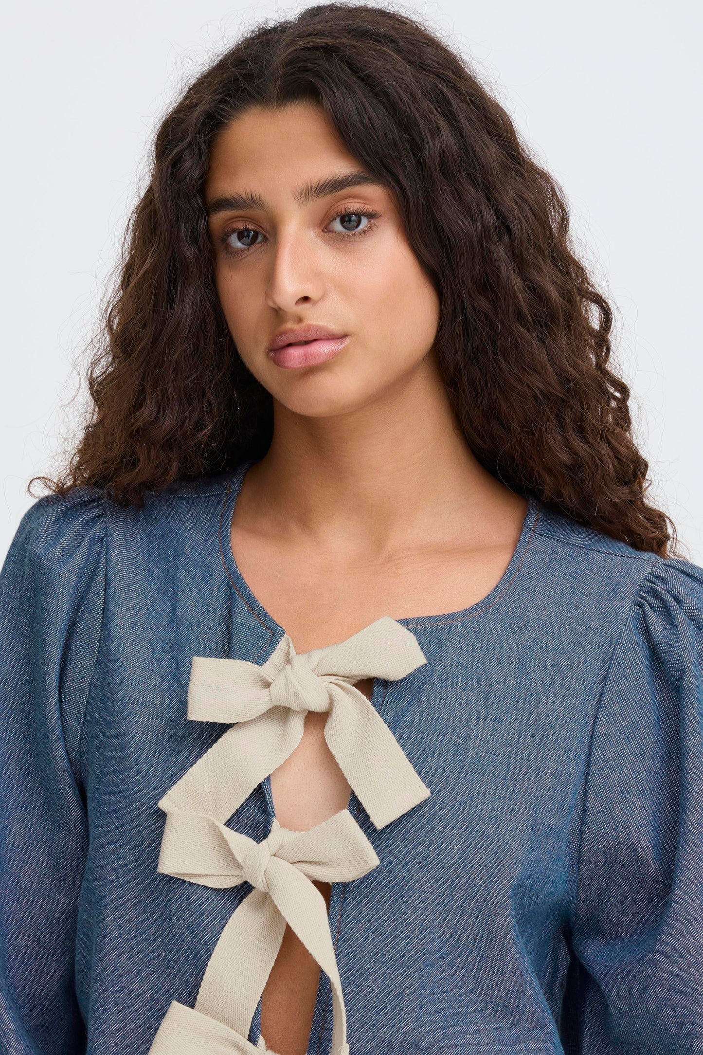 Ihosana Tie Jacket - Denim
