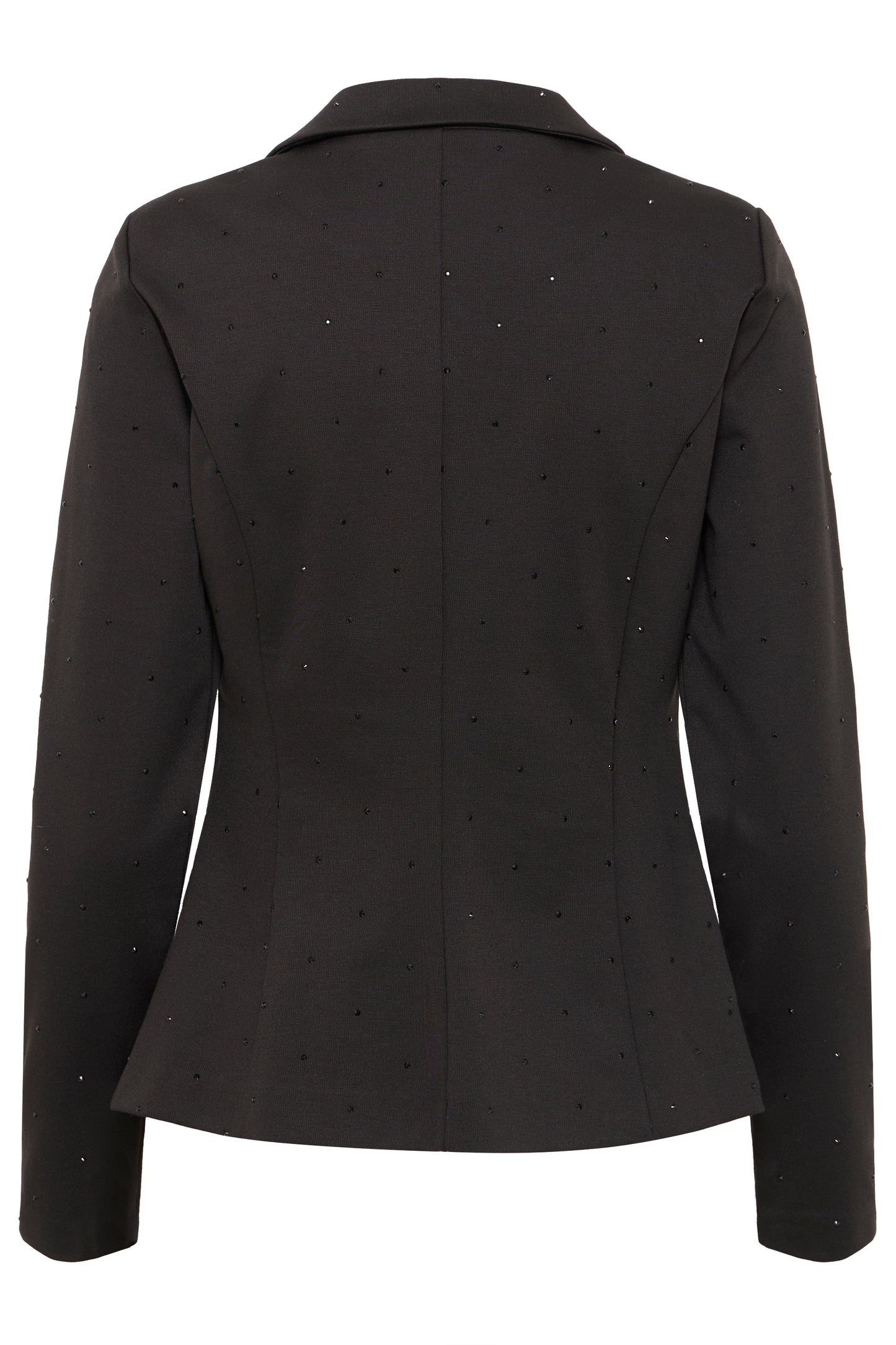 Ihkate Rhinestone Blazer - Black Sparkle Jacket