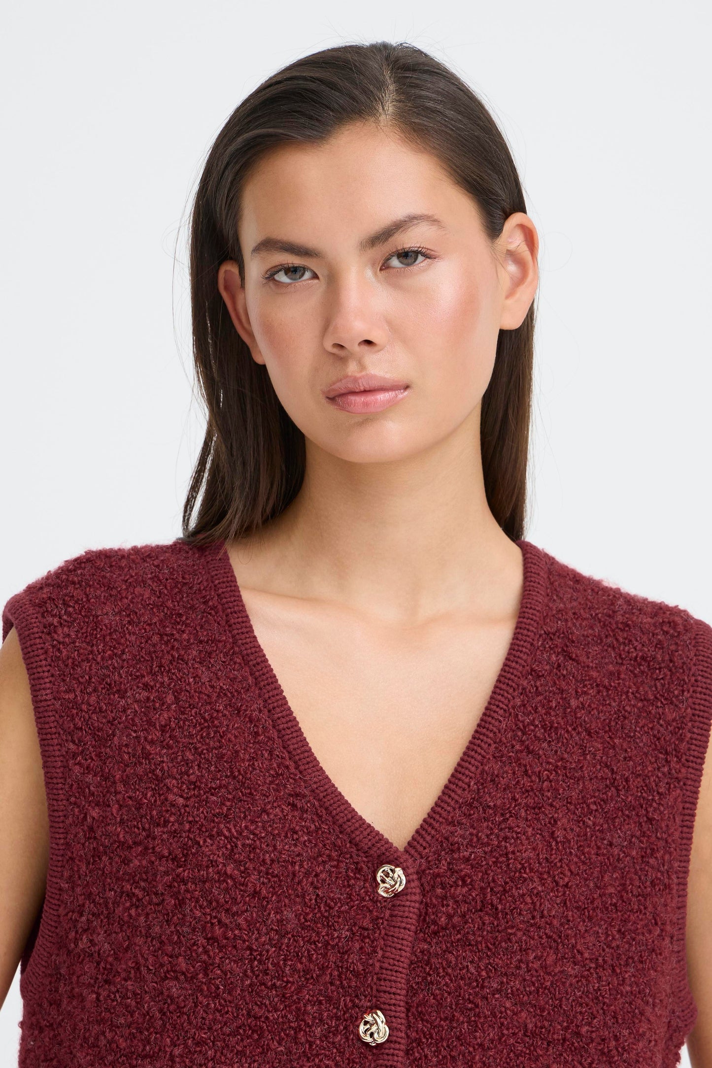 Ihblarisa Waistcoat - Burgundy